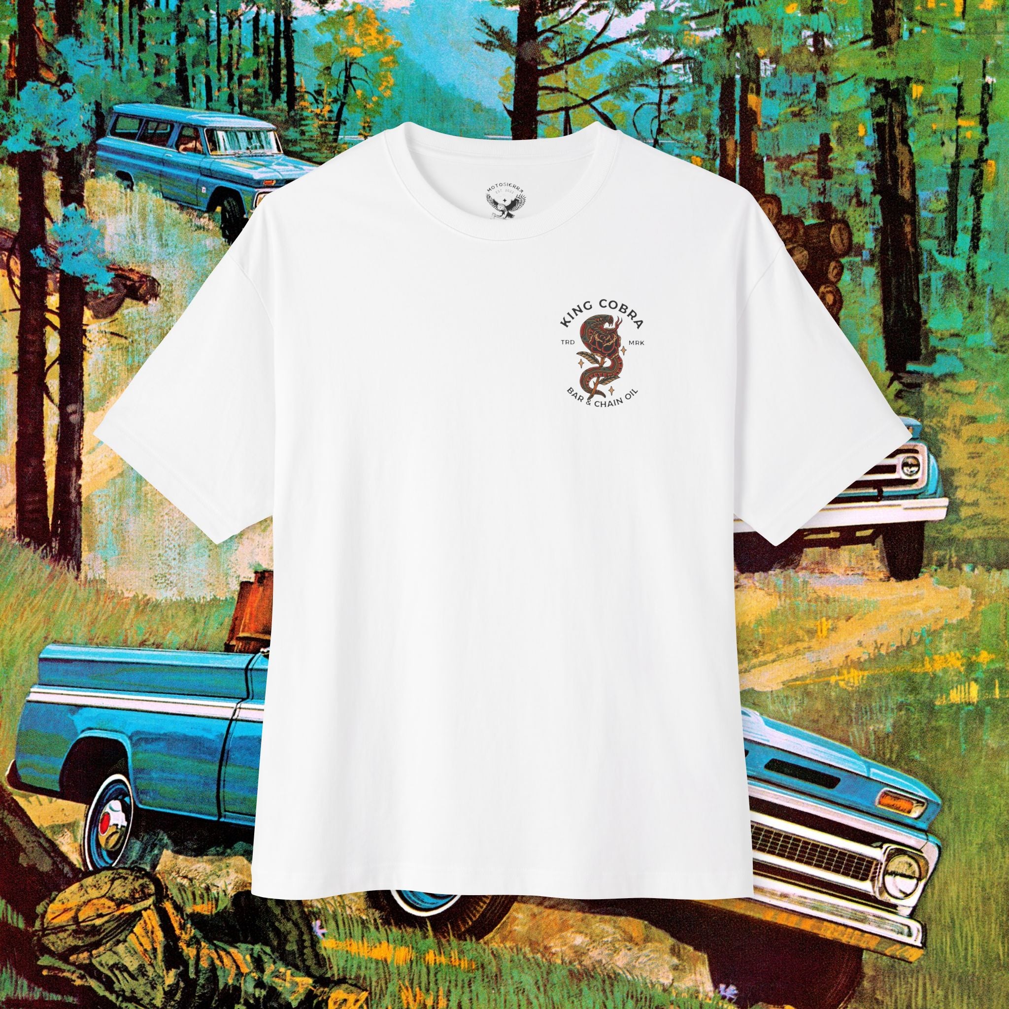 King Cobra Unisex Oversized Boxy Tee