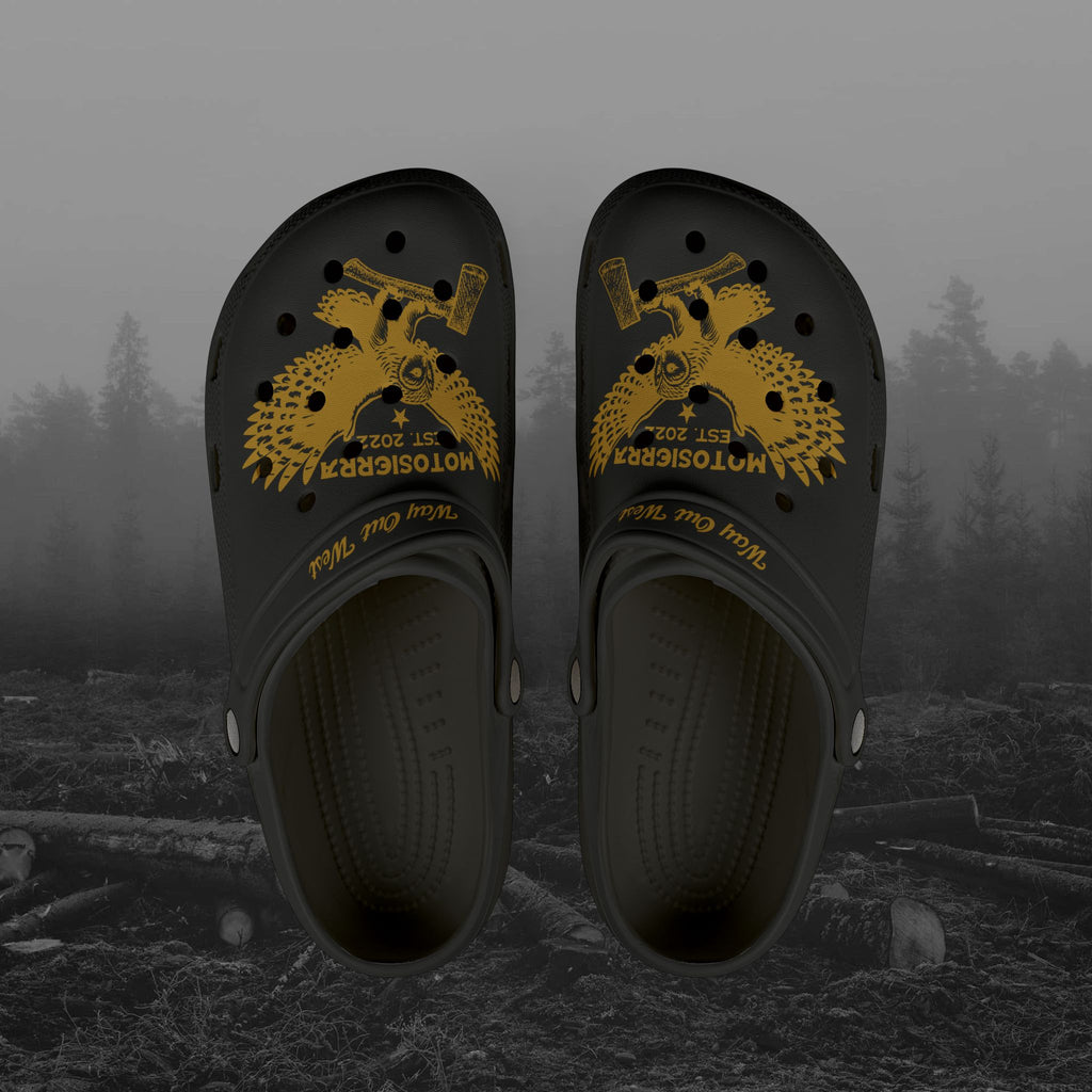Motosierra Owl Logo Foam Rubber Shoes