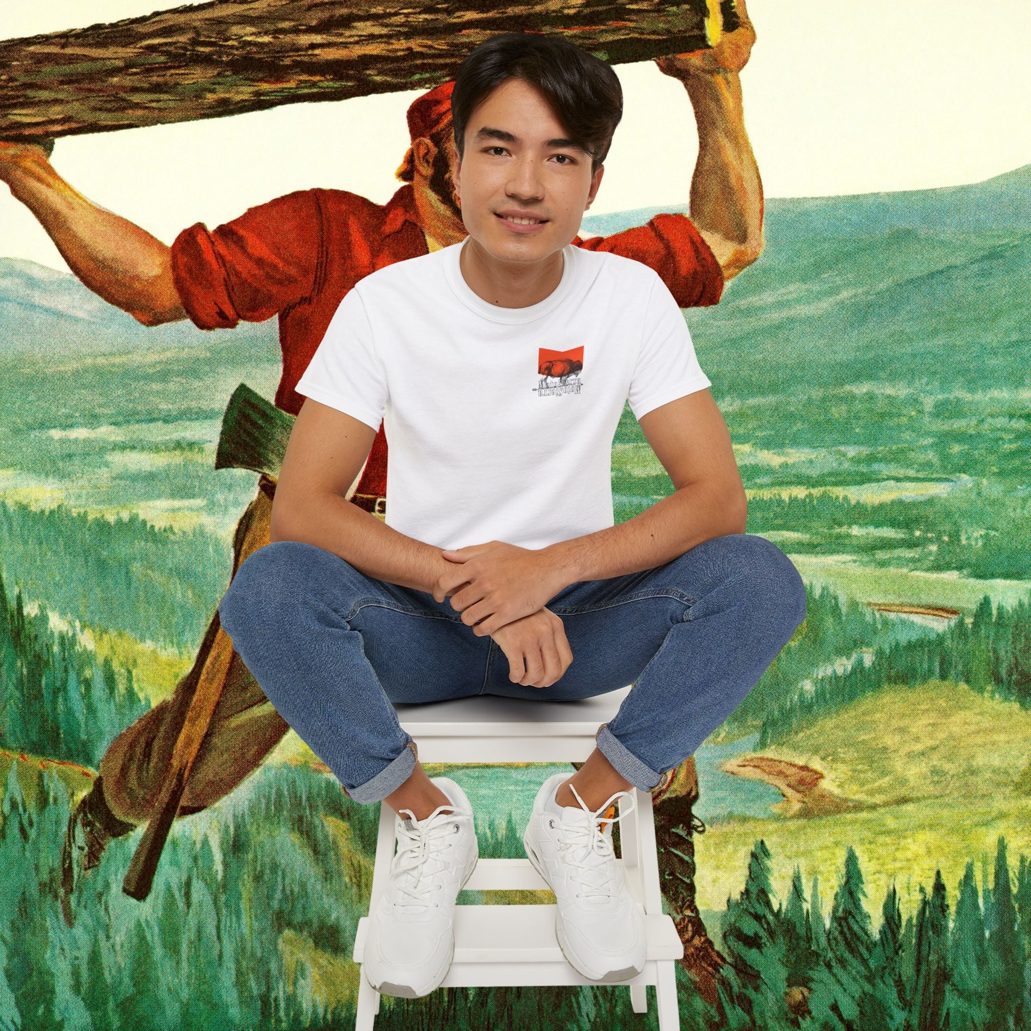 EUROPE ONLY Bison Unisex Ultra Cotton Tee