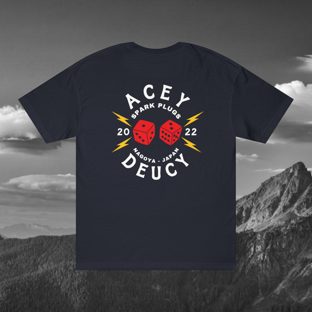 Acey Deucey Spark Plugs Unisex Classic Tee - Vintage Style Graphic T-Shirt