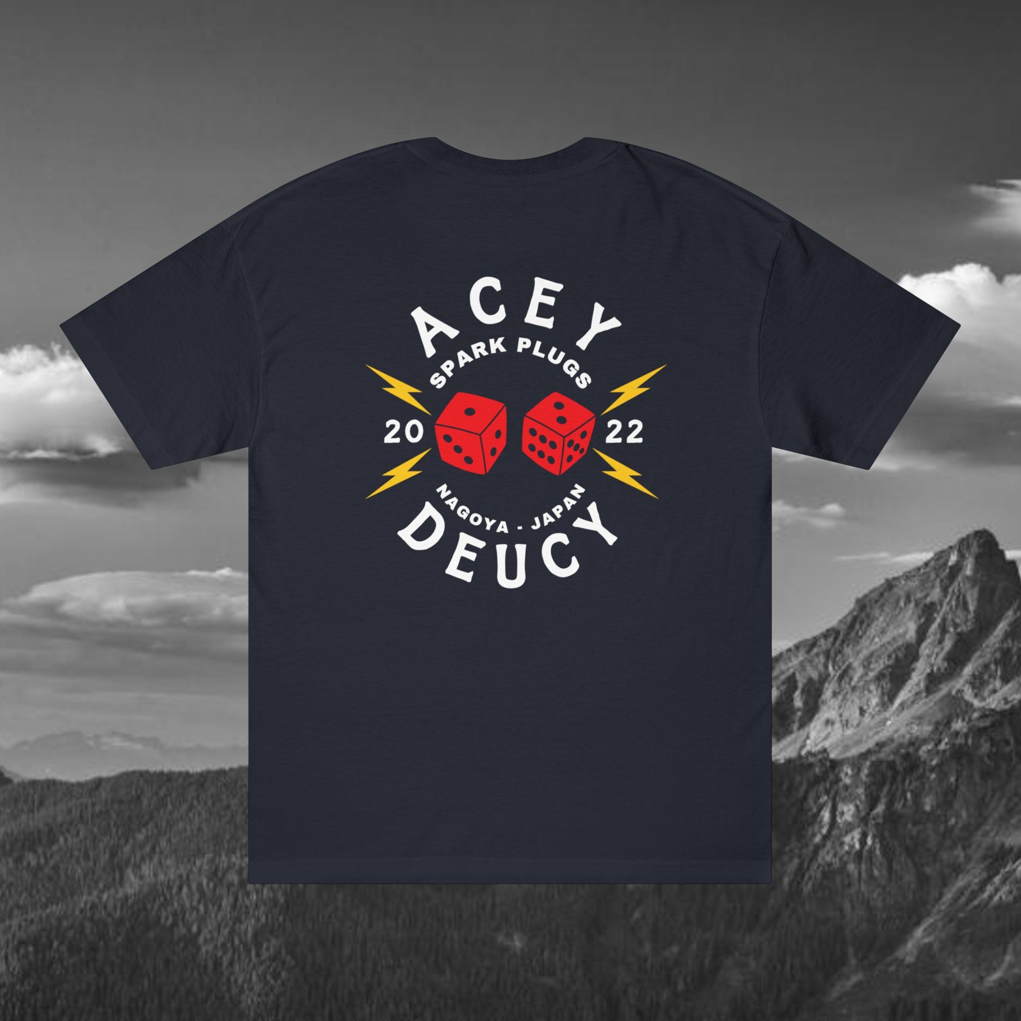 Acey Deucey Spark Plugs Unisex Classic Tee - Vintage Style Graphic T-Shirt