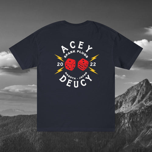 Acey Deucey Spark Plugs Unisex Classic Tee - Vintage Style Graphic T-Shirt