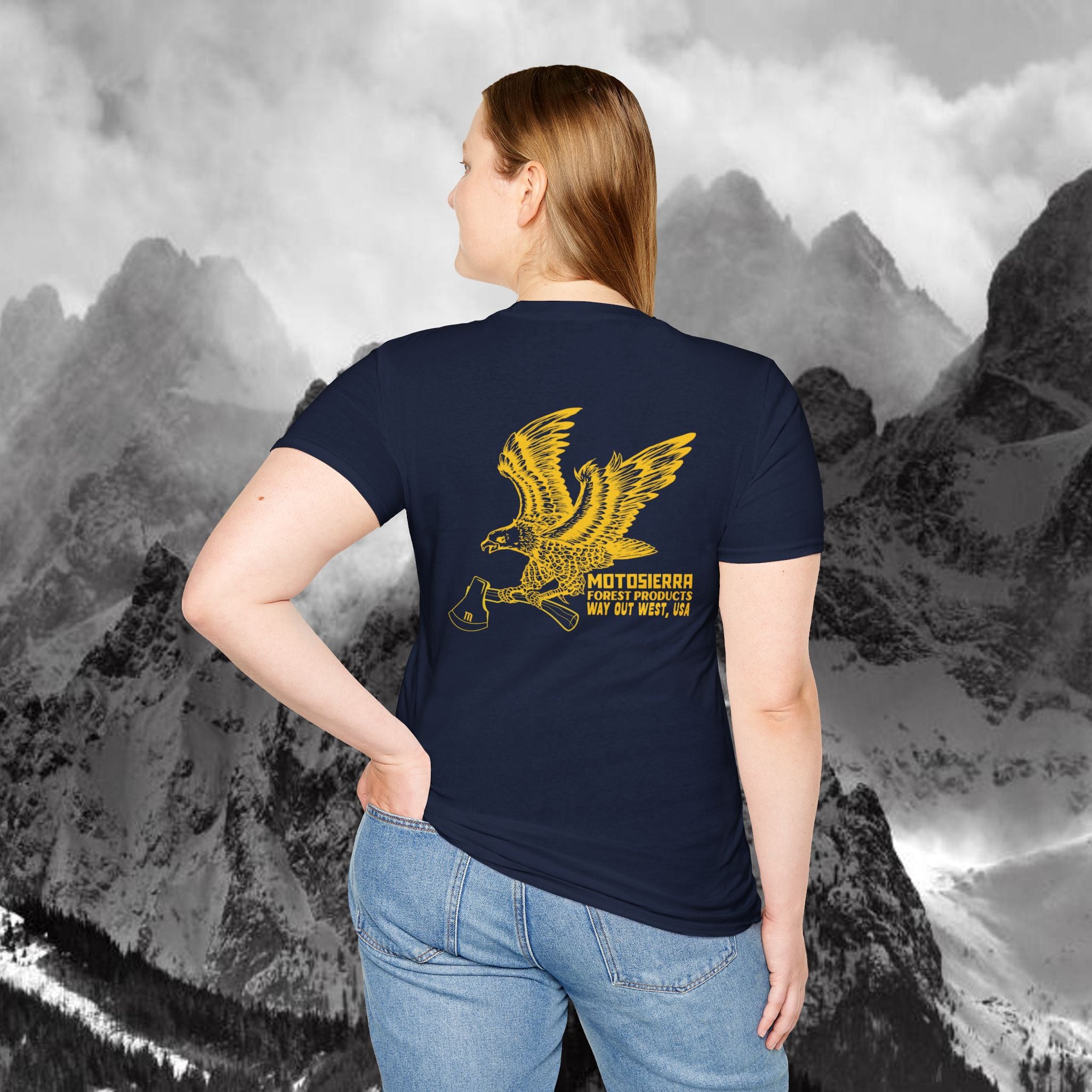 Yellow Eagle Unisex Softstyle T-Shirt