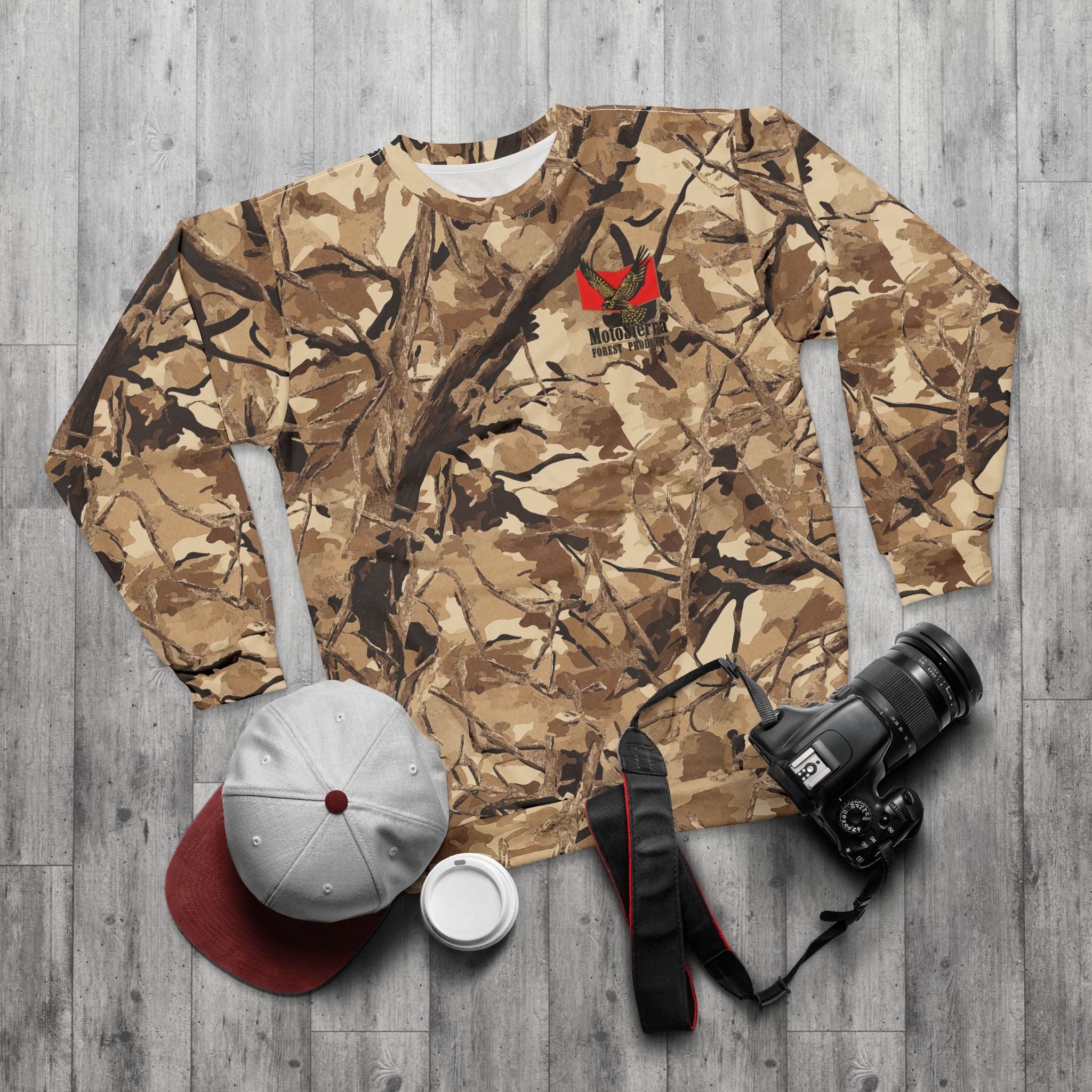 Hi-Res Camo Sweatshirt, Unisex Camo Sweater