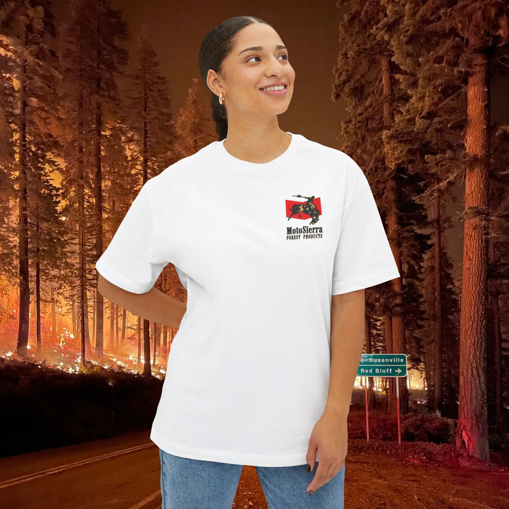 Classic Cowboy Logo Unisex Oversized Boxy Tee