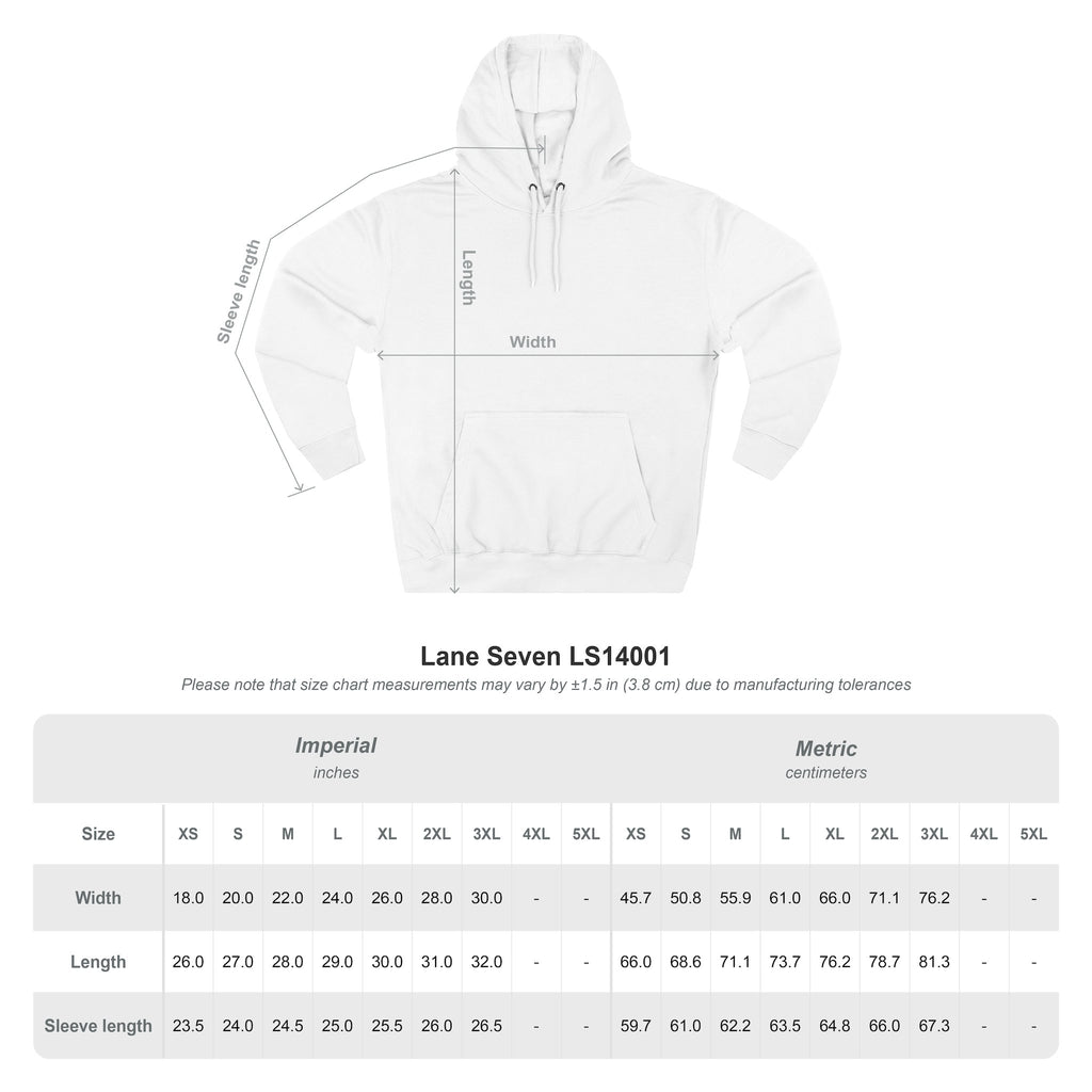 Ace of Spades Three-Panel Fleece Hoodie