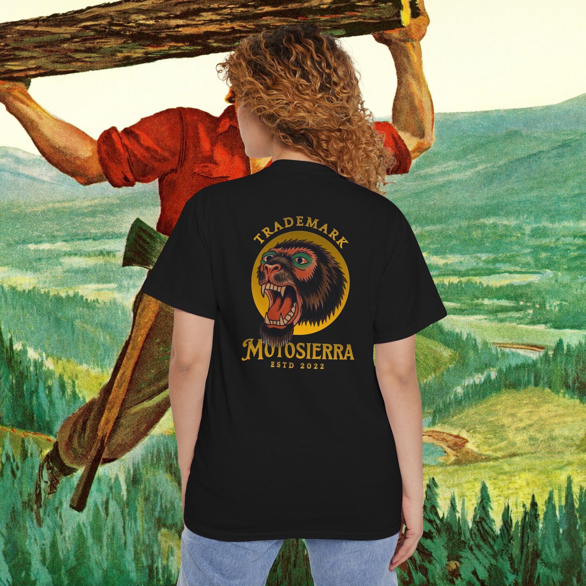 Sasquatch Unisex Heavy Cotton Pocket Tee