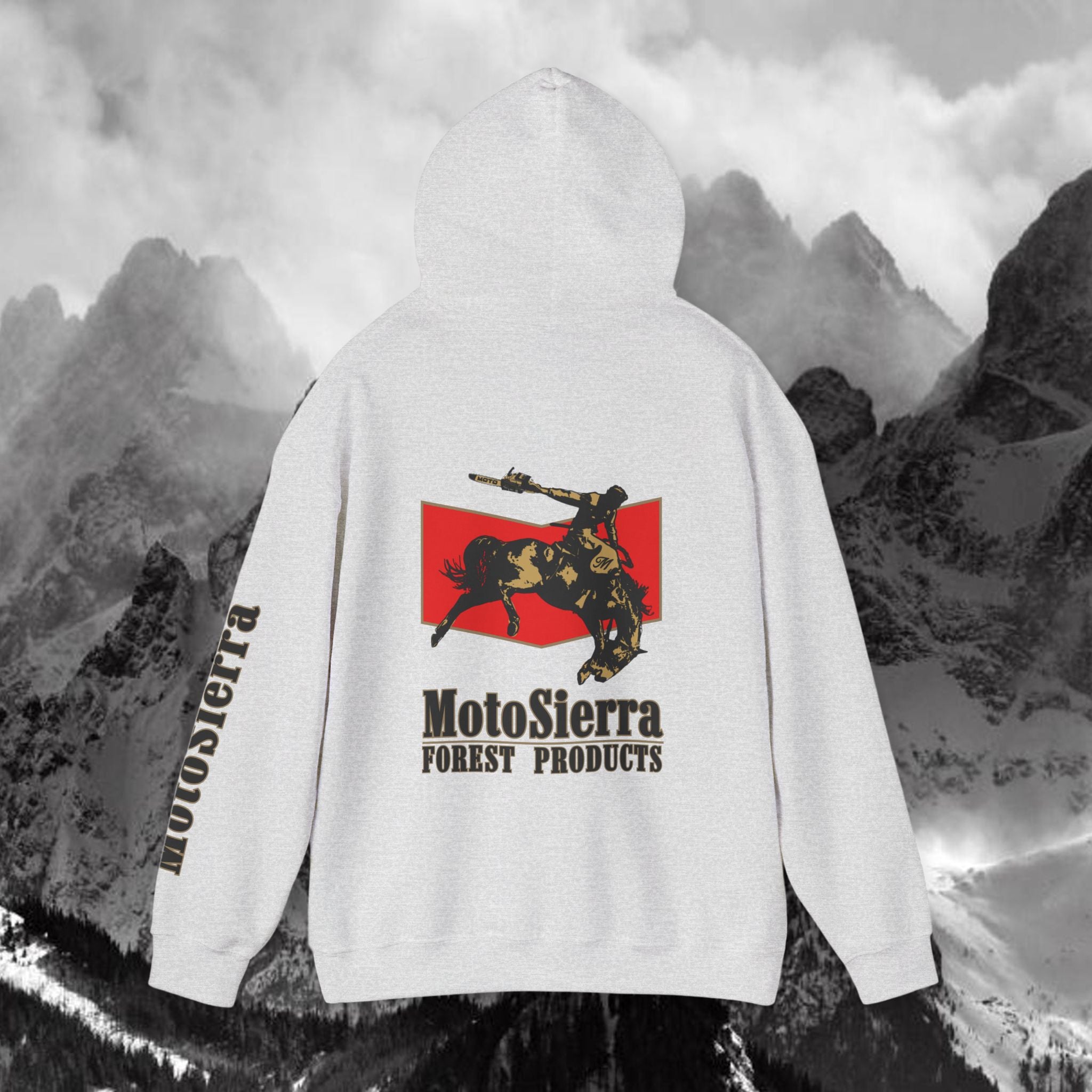 Moto Cowboy Heavy Blend Hoodie