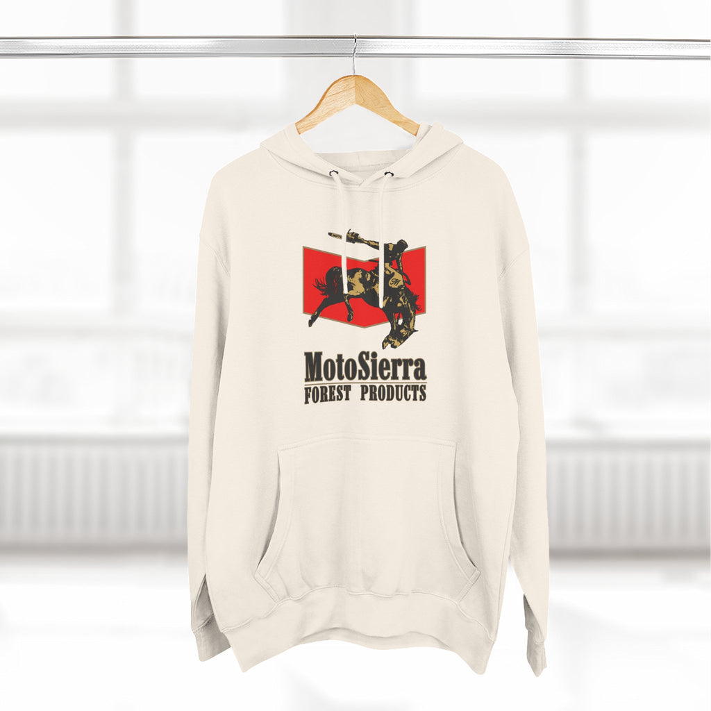 Classic Cowboy Logo Three-Panel Fleece Hoodie