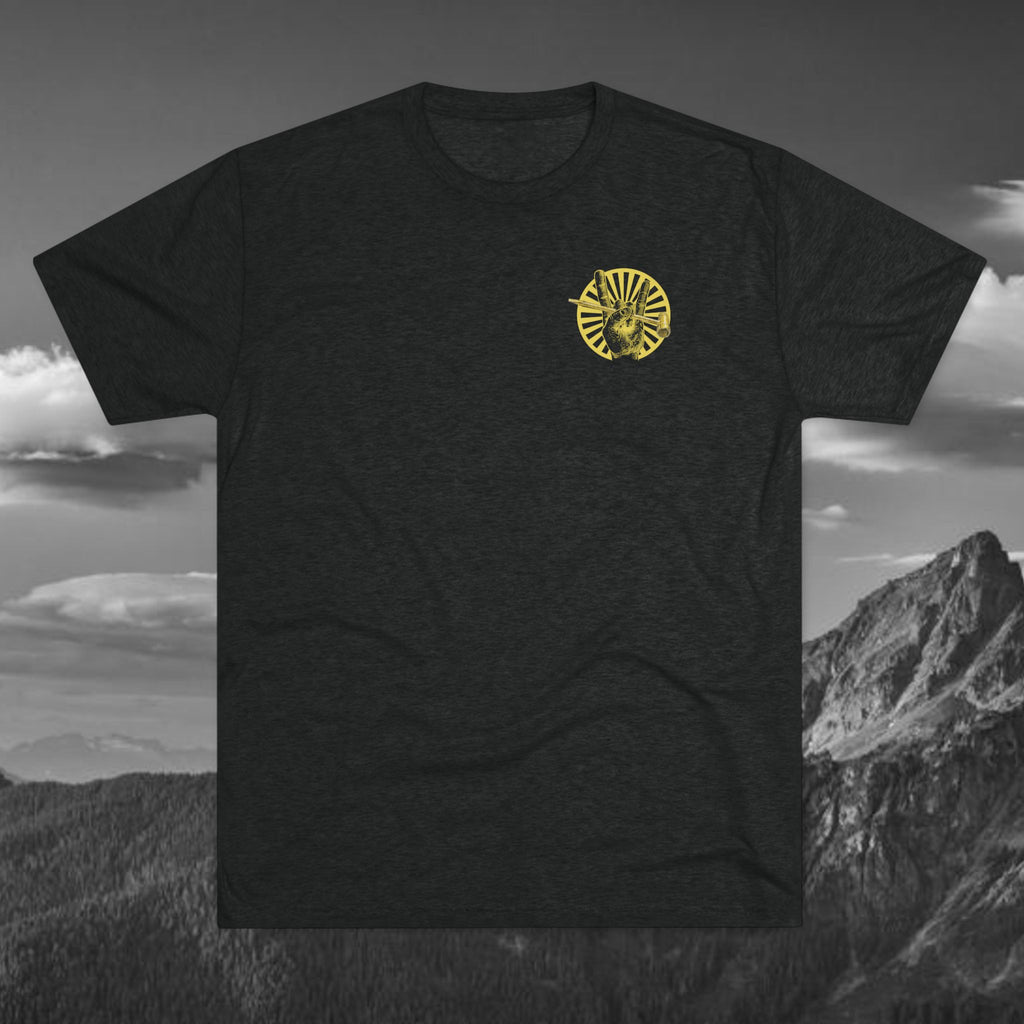 Horns Tri-Blend Crew Tee