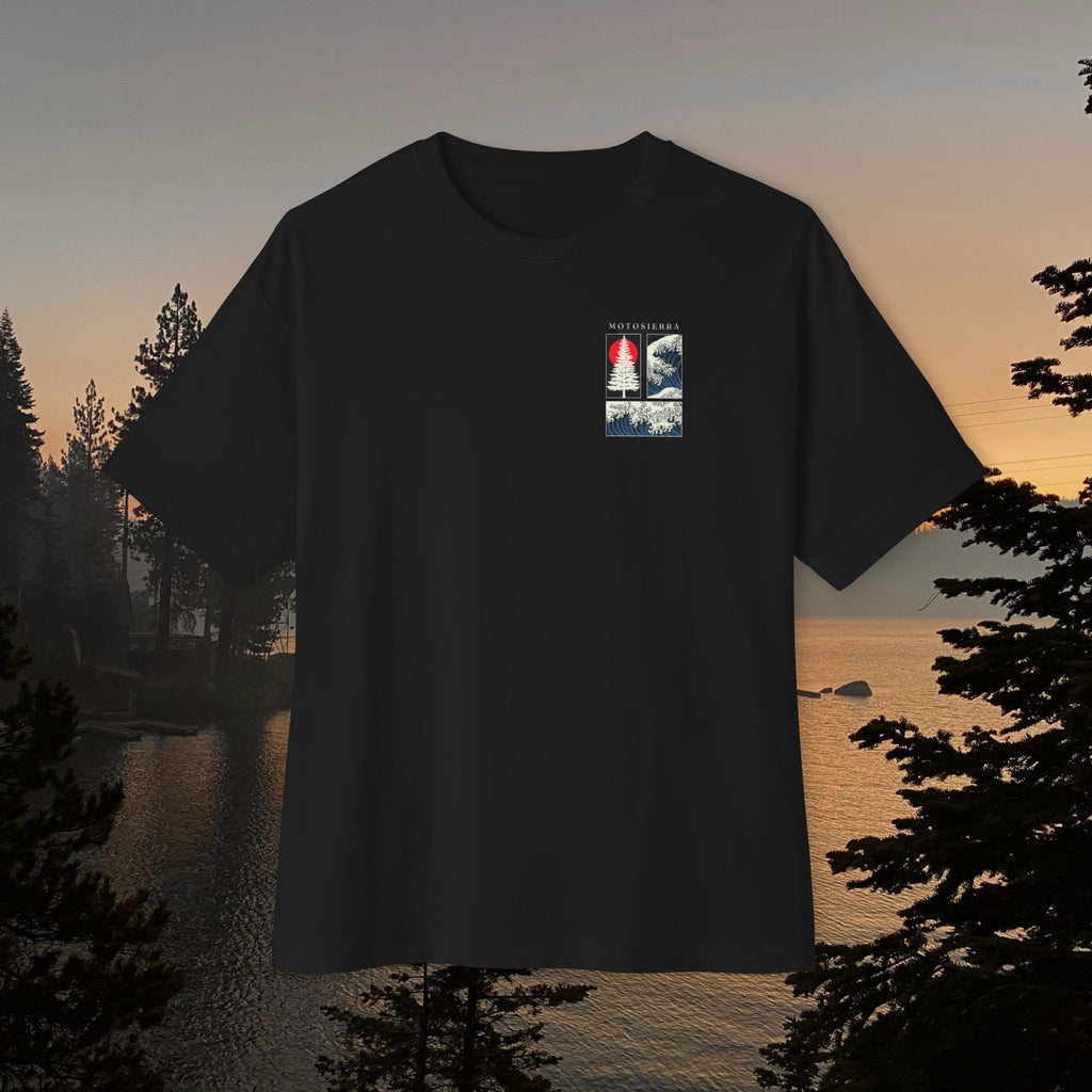 Waves Unisex Oversized Boxy Tee