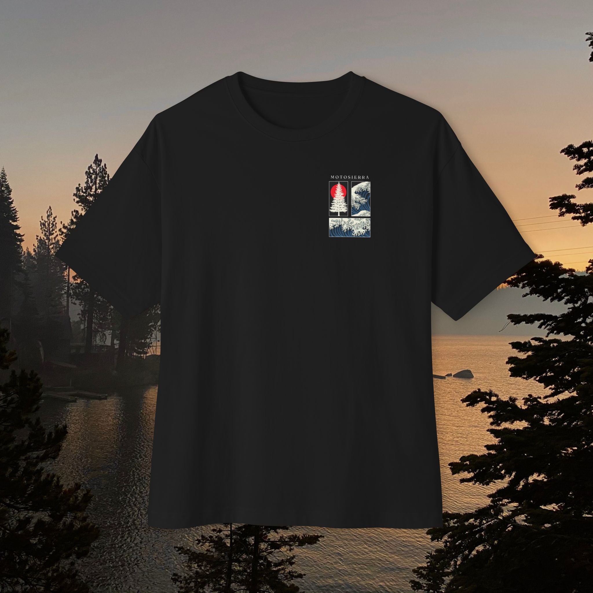 Waves Unisex Oversized Boxy Tee