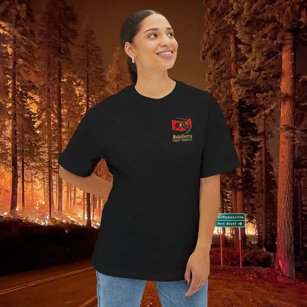 Classic Cowboy Logo Unisex Oversized Boxy Tee