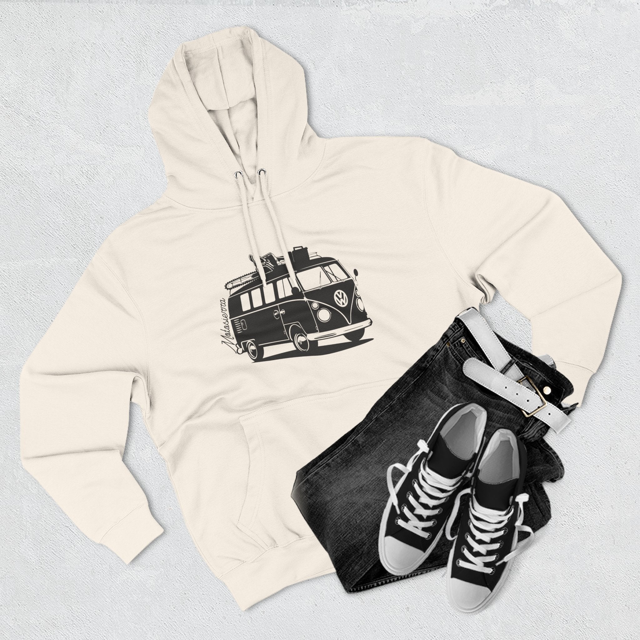 Magic Bus Three-Panel Fleece Hoodie