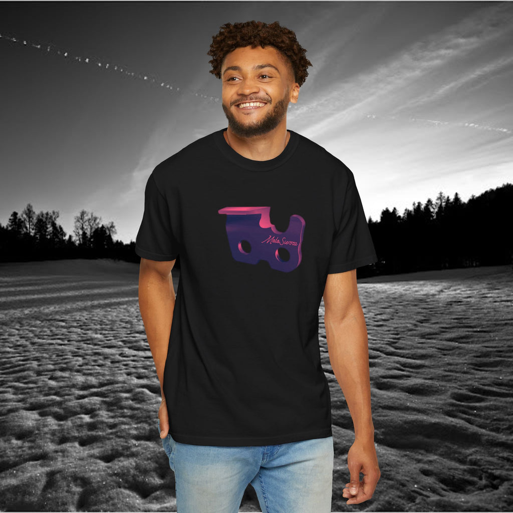 Cutter Garment-Dyed T-Shirt with Artistic Print, Casual Wear, Unique Gift, Streetwear, Graphic Tee, All-Occasion Style