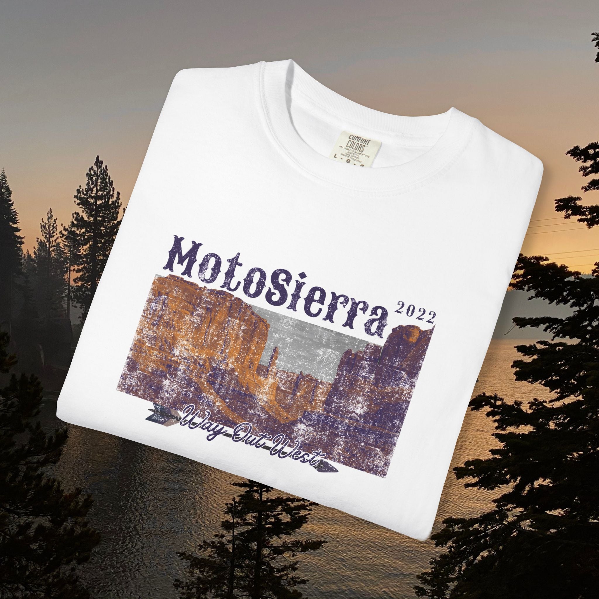 Monument Unisex Garment-Dyed T-shirt