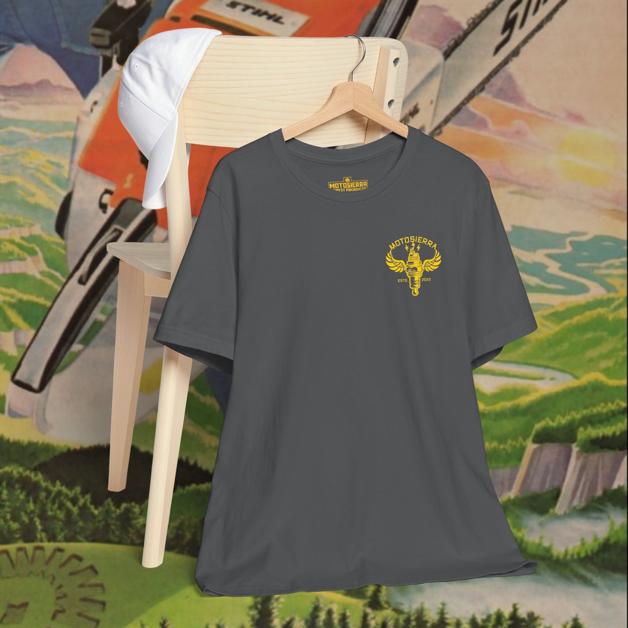 NGK Yellow Unisex Jersey Short Sleeve Tee