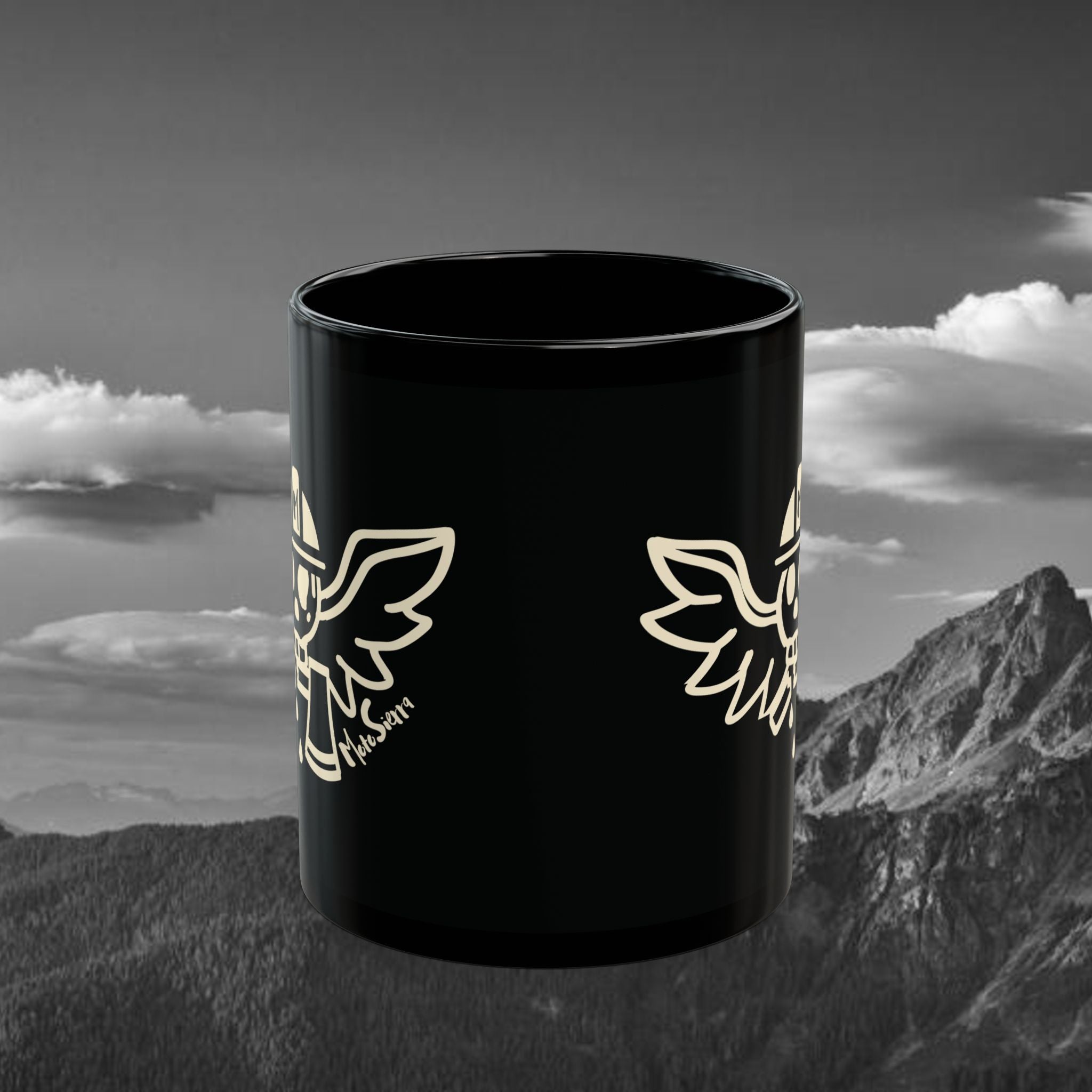 Les Halles Black Mug (11oz)