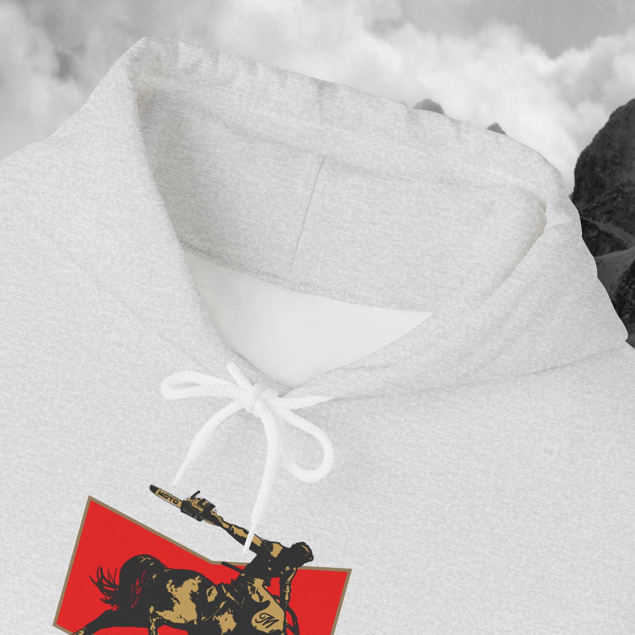 Moto Cowboy Heavy Blend Hoodie