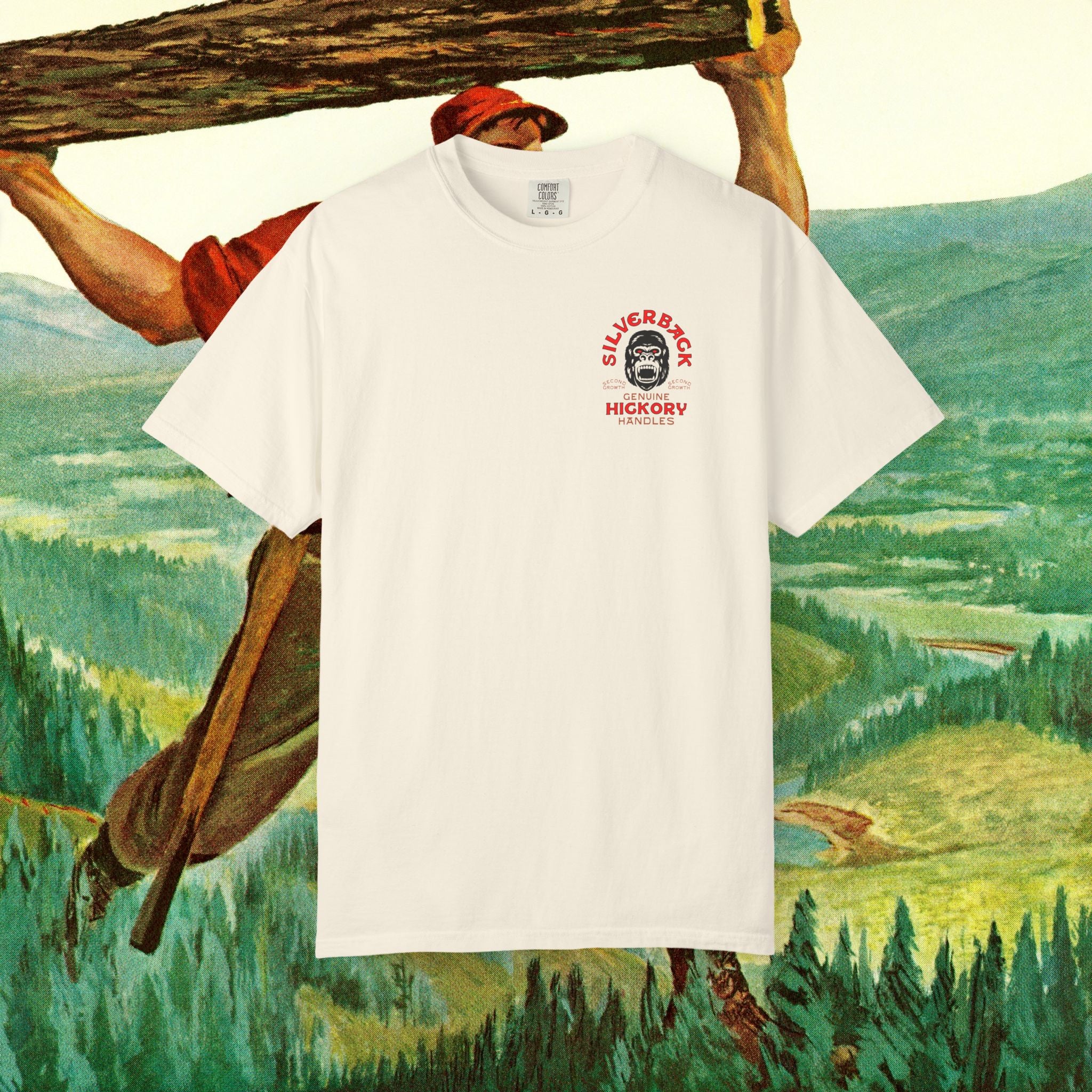 Silverback Axe Handles Unisex Garment-Dyed T-shirt