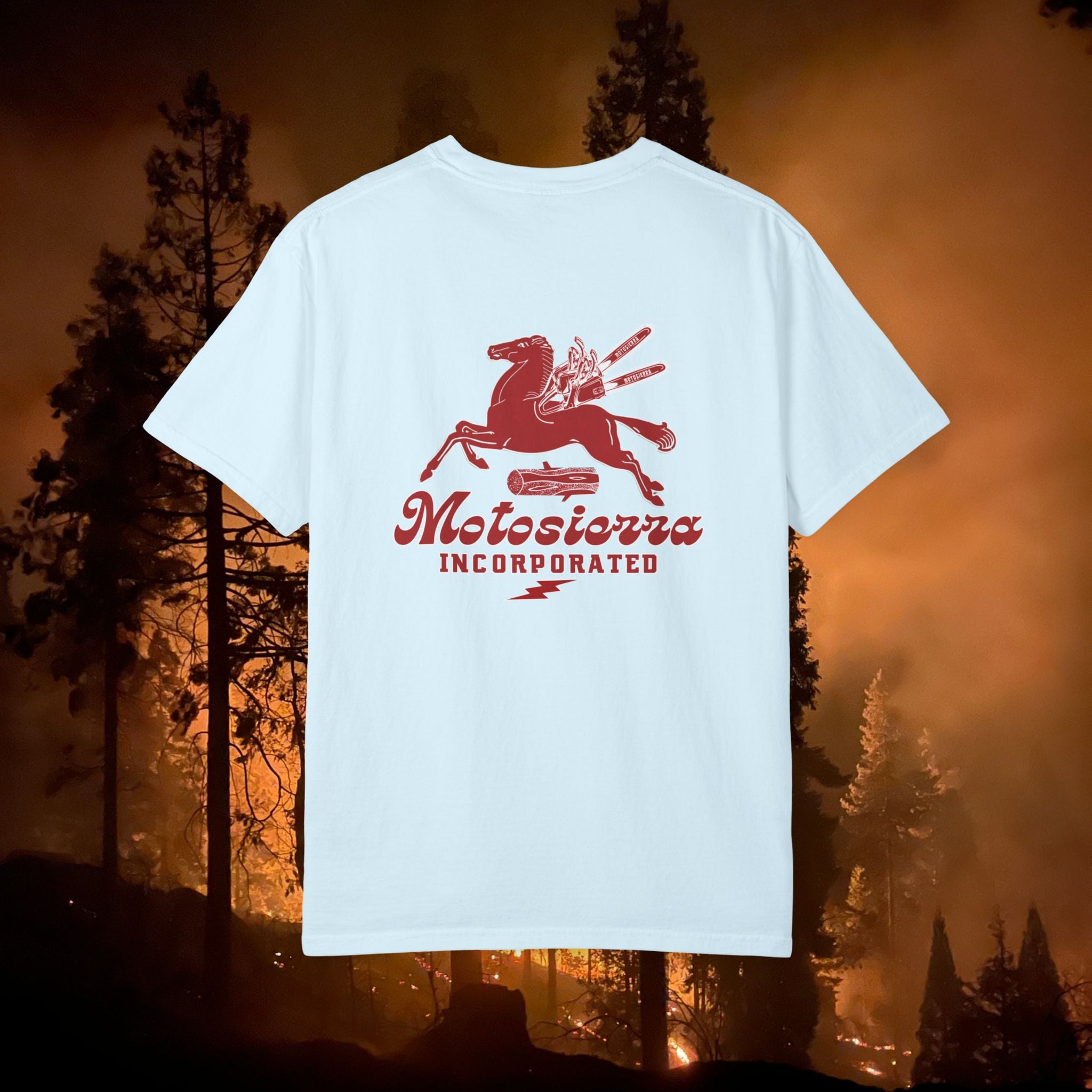 Pegasus Unisex Garment-Dyed T-shirt