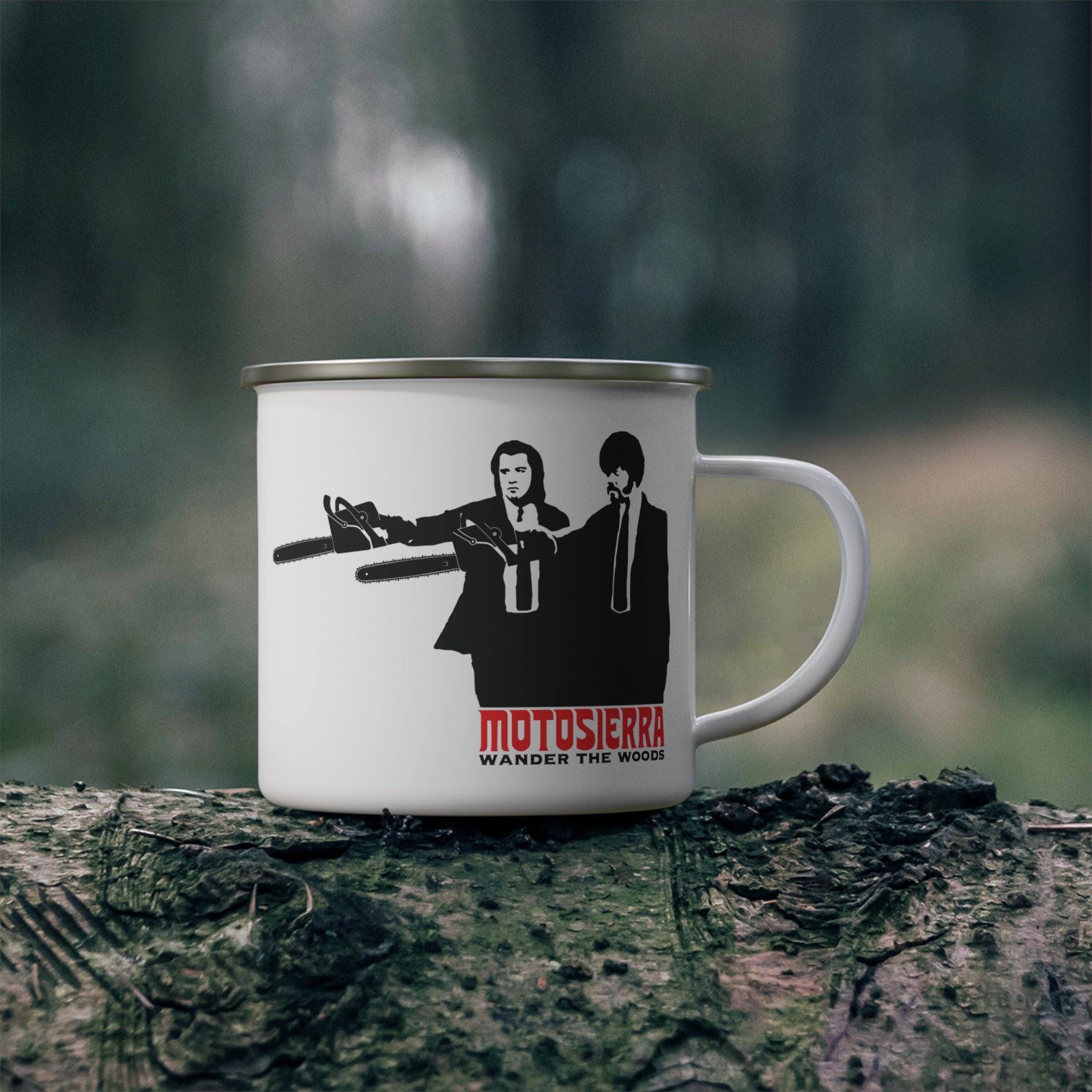 Big Kahuna Burger Enamel Camping Mug