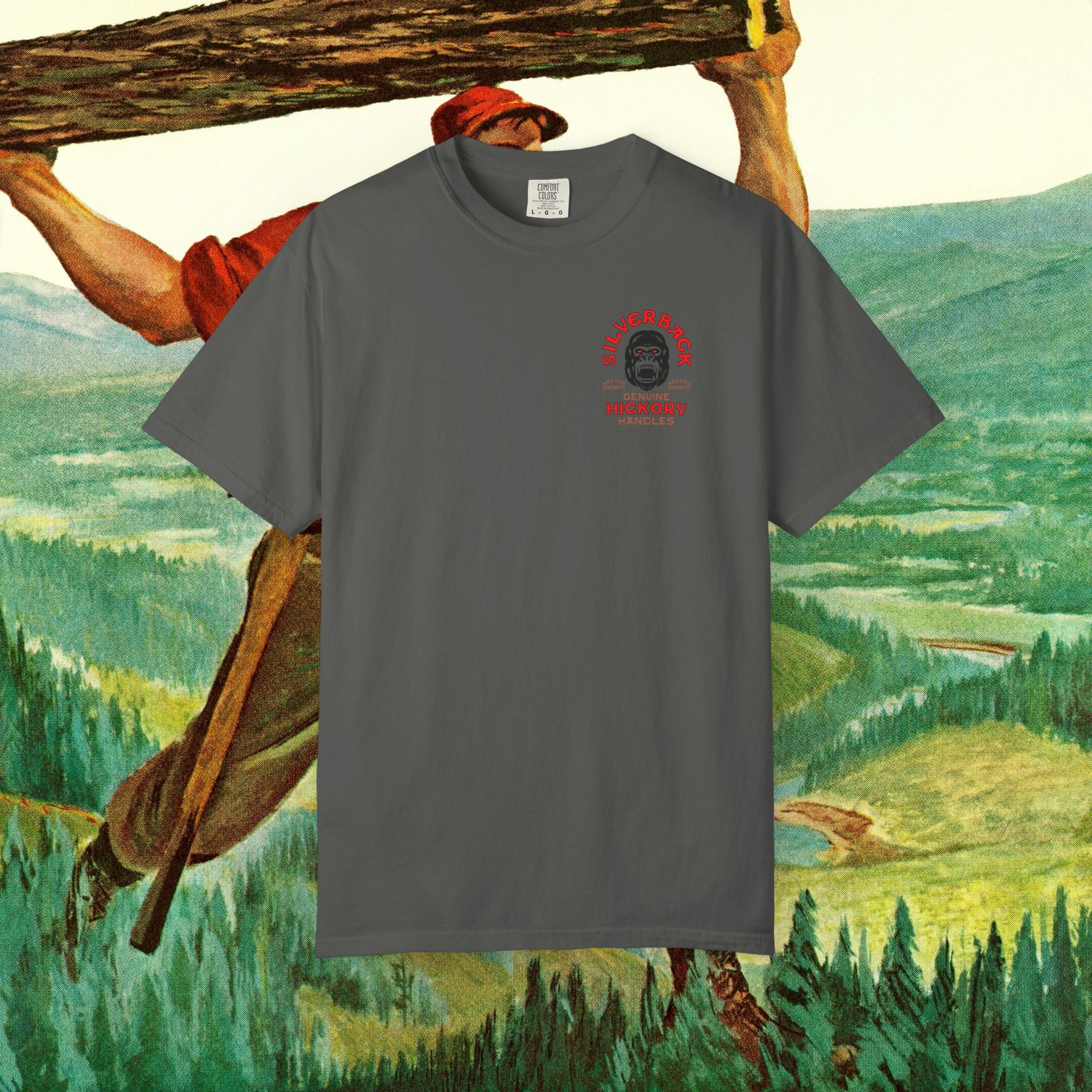 Silverback Axe Handles Unisex Garment-Dyed T-shirt