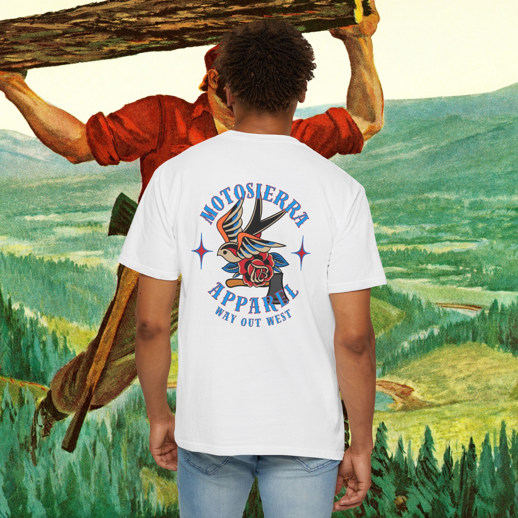 Cornell Unisex Garment-Dyed T-shirt