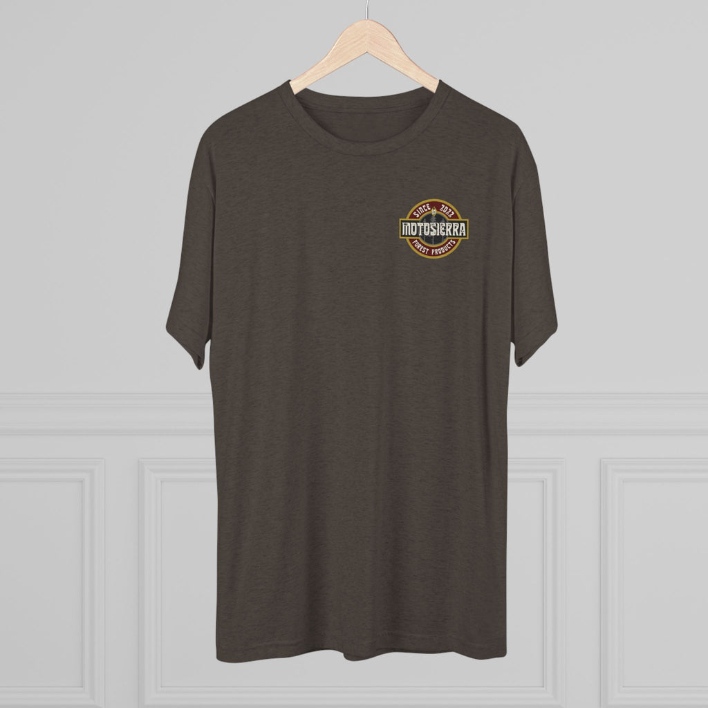 Motosierra Unisex Tri-Blend Tee - Forest Products & Adventure Wear