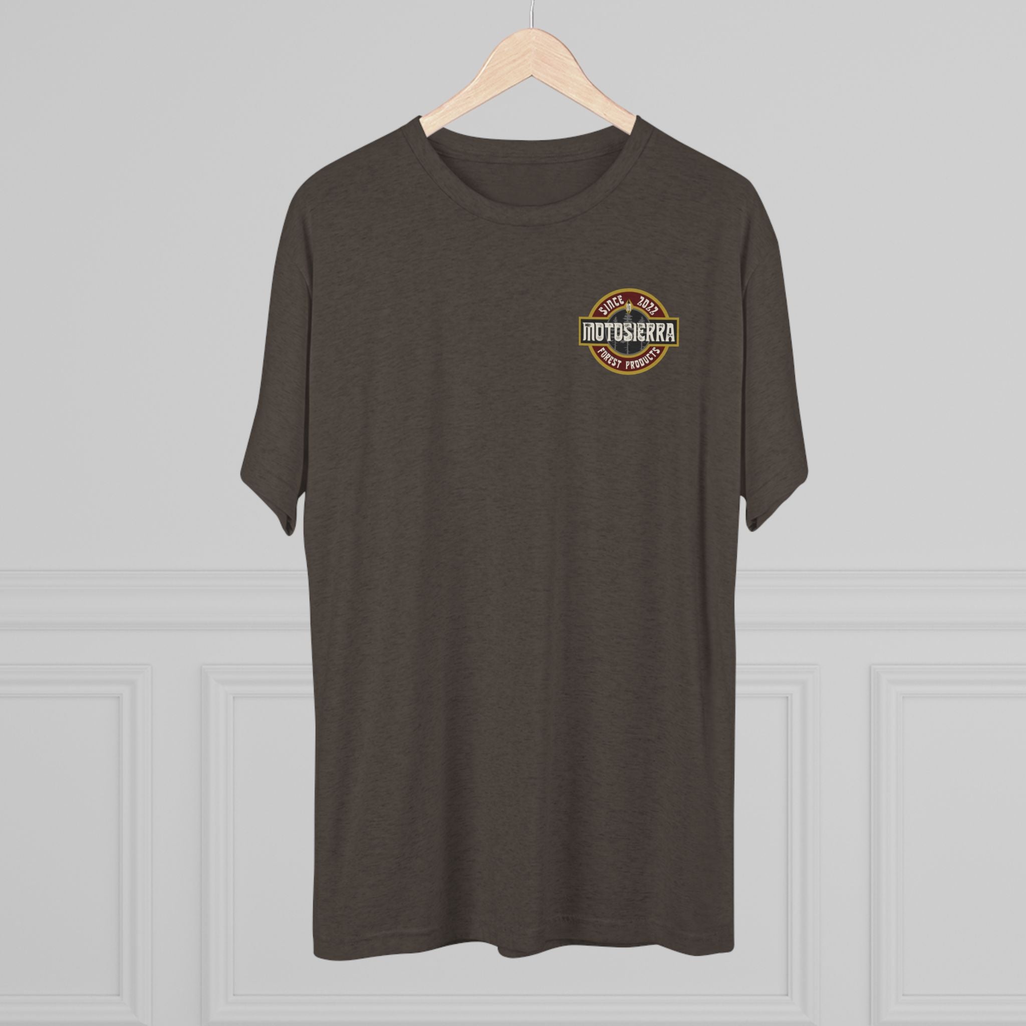 Motosierra Unisex Tri-Blend Tee - Forest Products & Adventure Wear