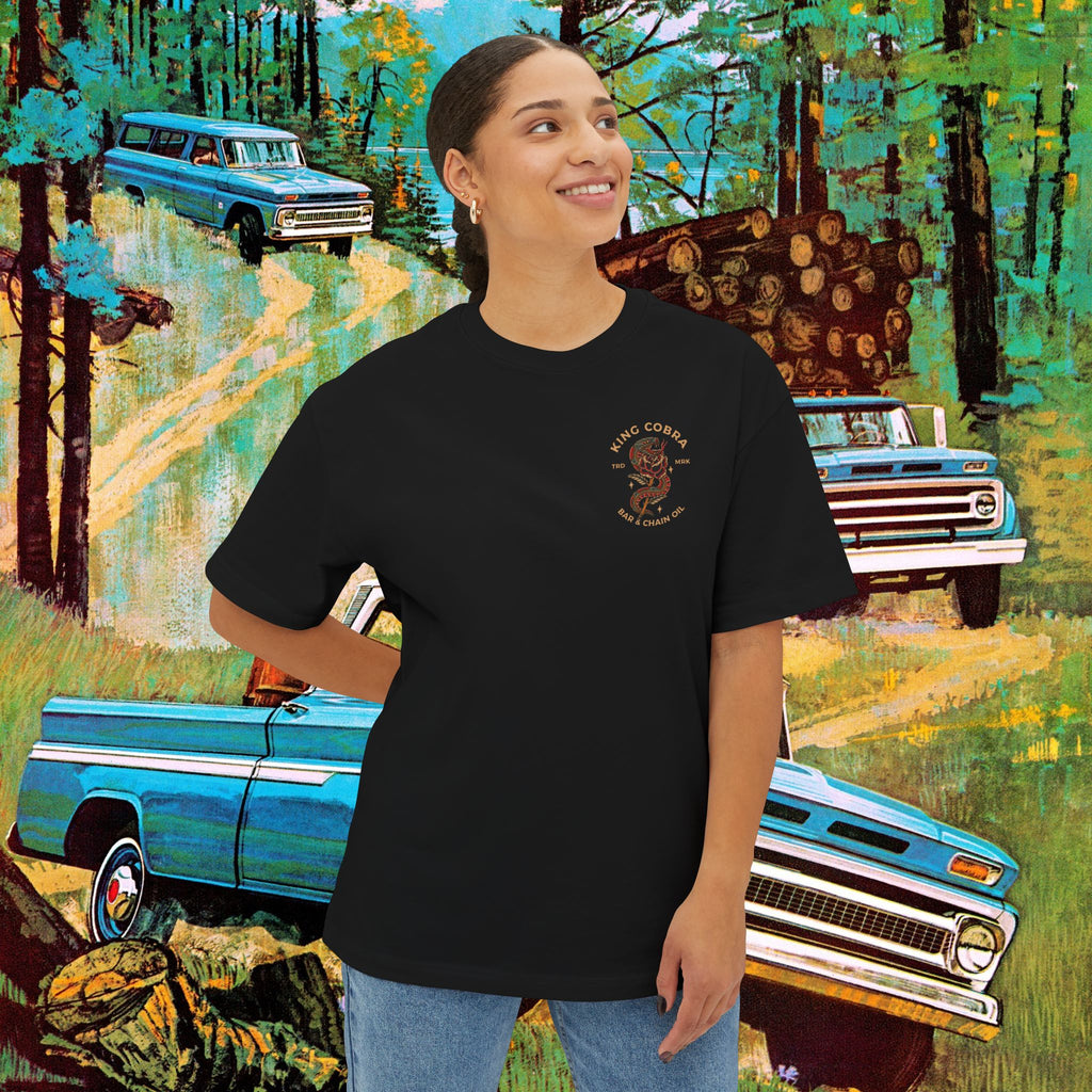King Cobra Unisex Oversized Boxy Tee