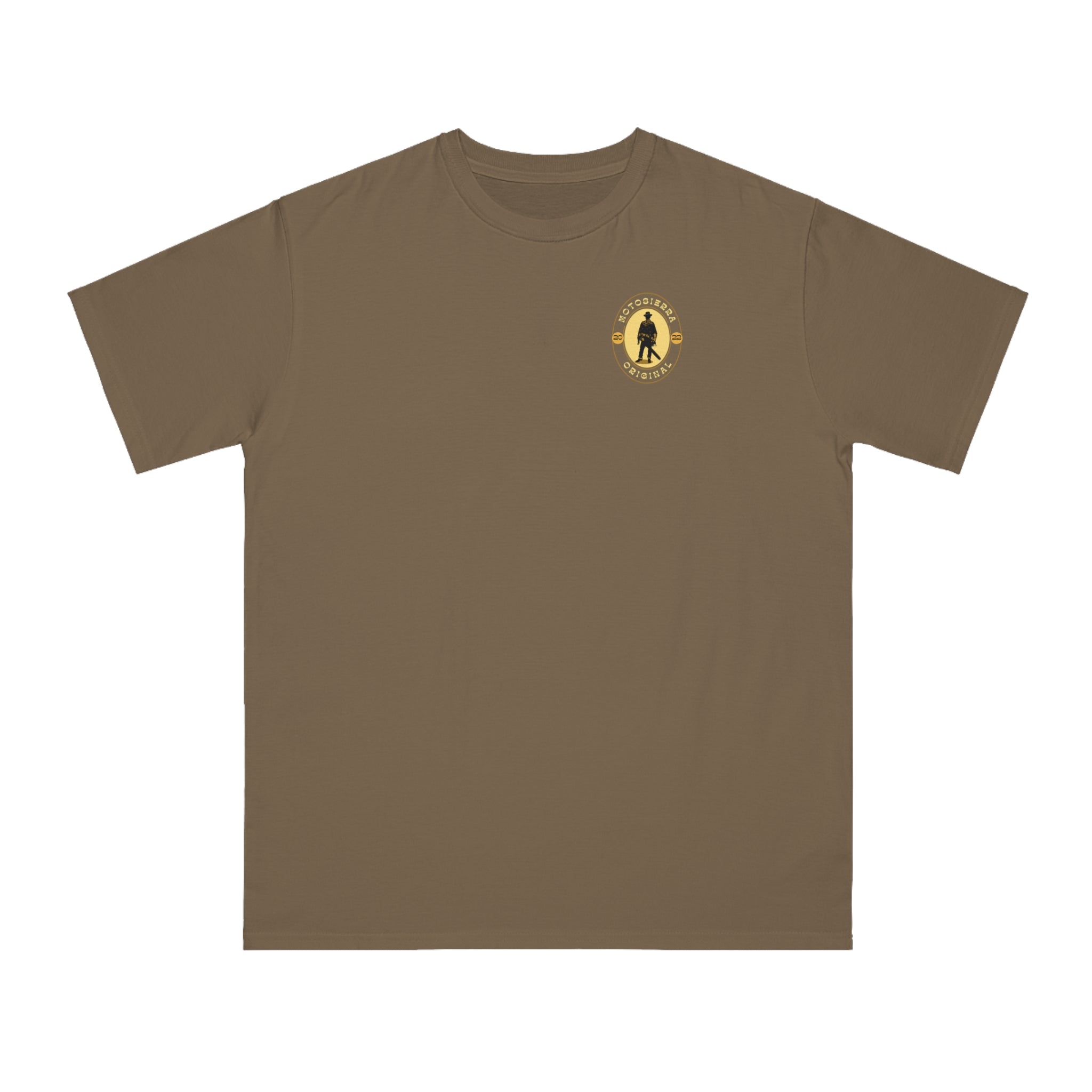 Gunslinger Organic Unisex Classic T-Shirt - Vintage Motosierra Graphic Tee, Eco-Friendly Apparel, Casual Wear, Gift for Him/Her