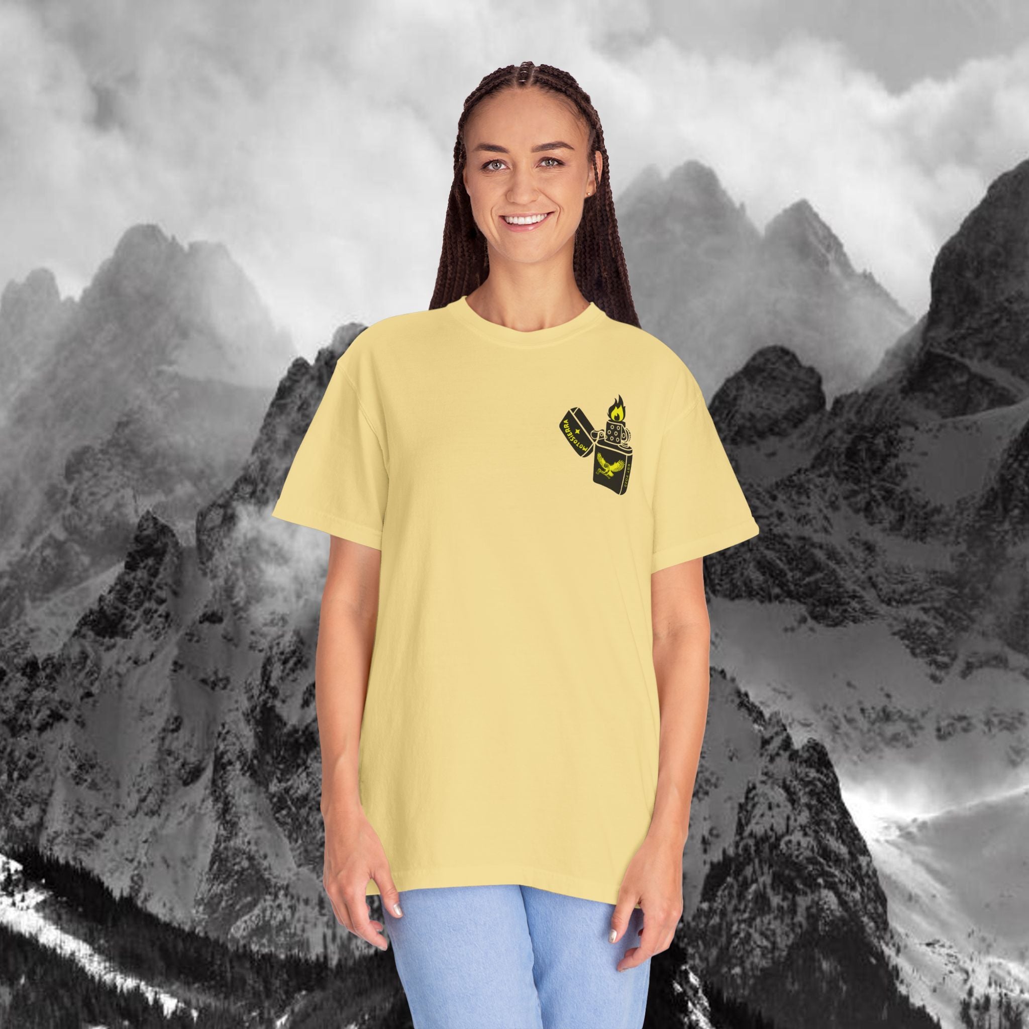 Flint Unisex Garment-Dyed T-shirt
