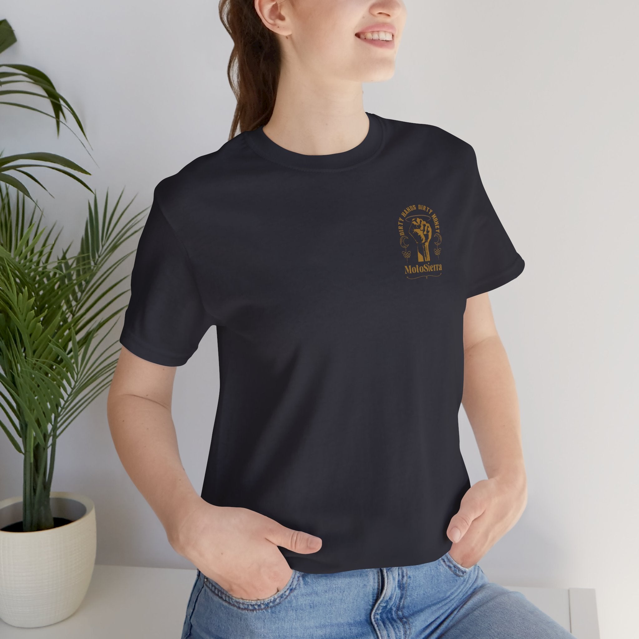 Dirty Hands Unisex Jersey Short Sleeve Tee