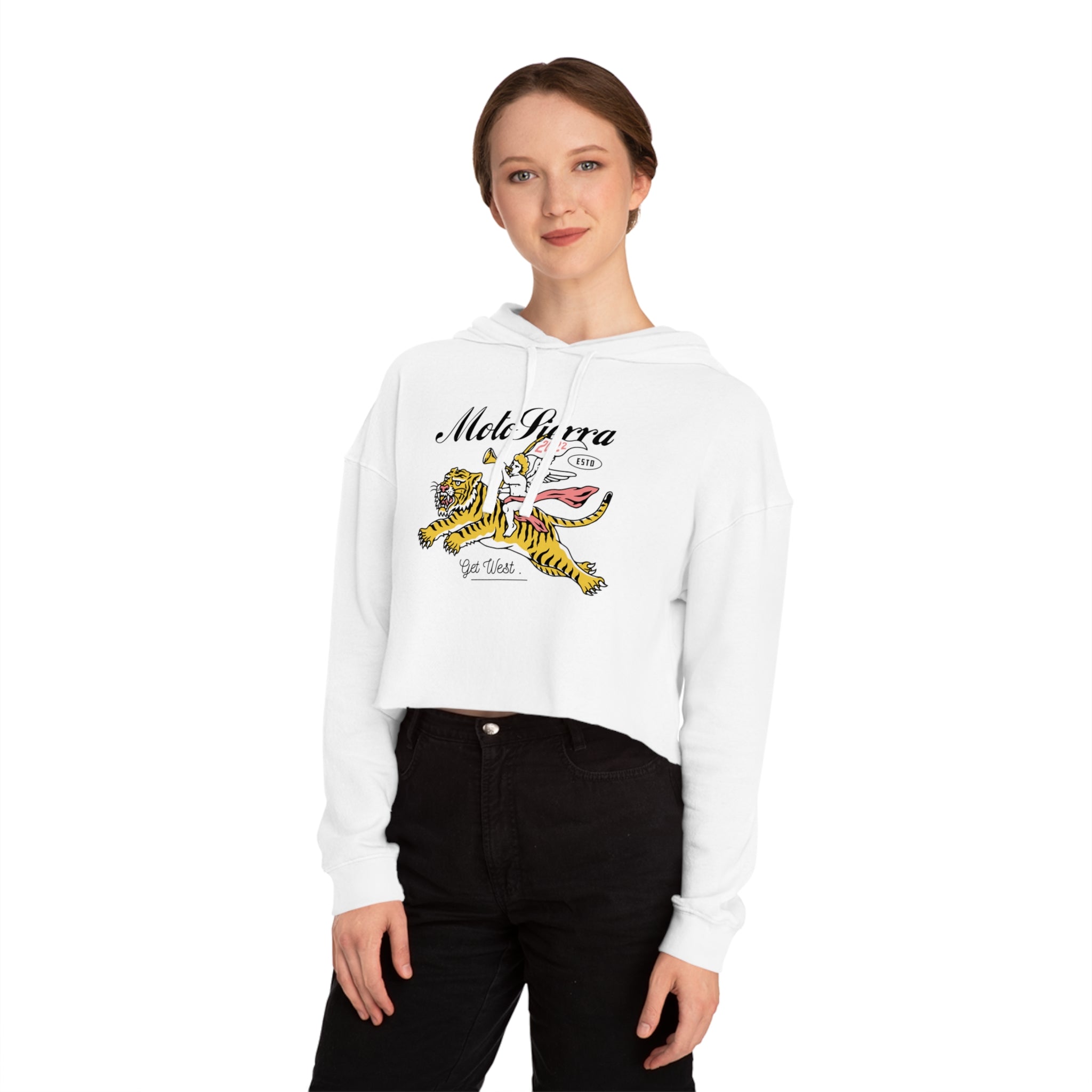 Get West Women’s Cropped Hooded Sweatshirt