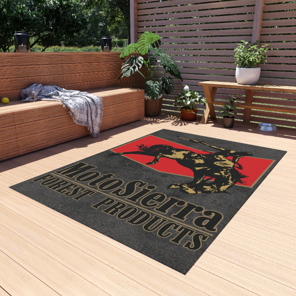 Saw Shop/Outdoor Rug | Camping Floor Mat, Unique Home Addition