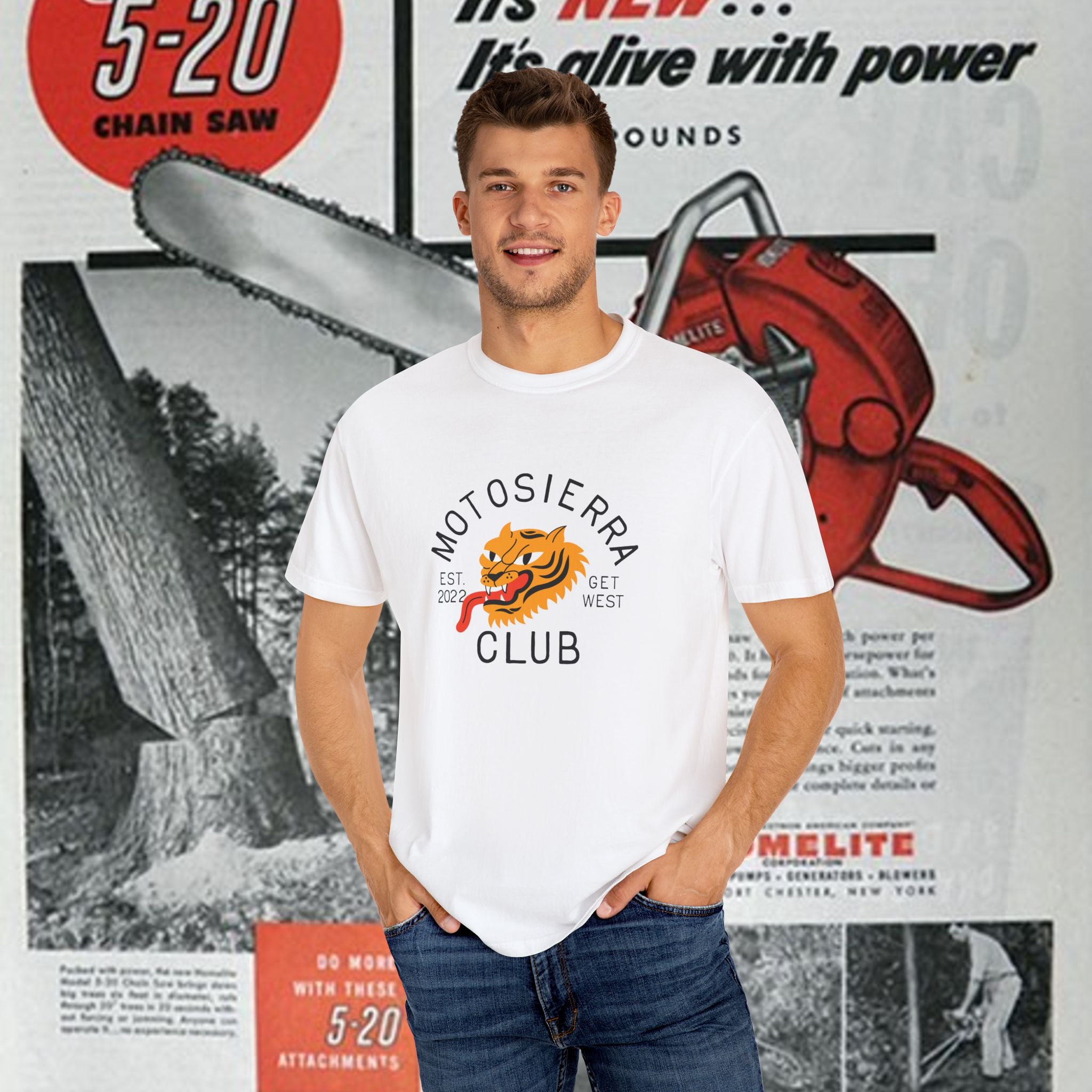 Vladivostok Unisex Garment-Dyed T-shirt
