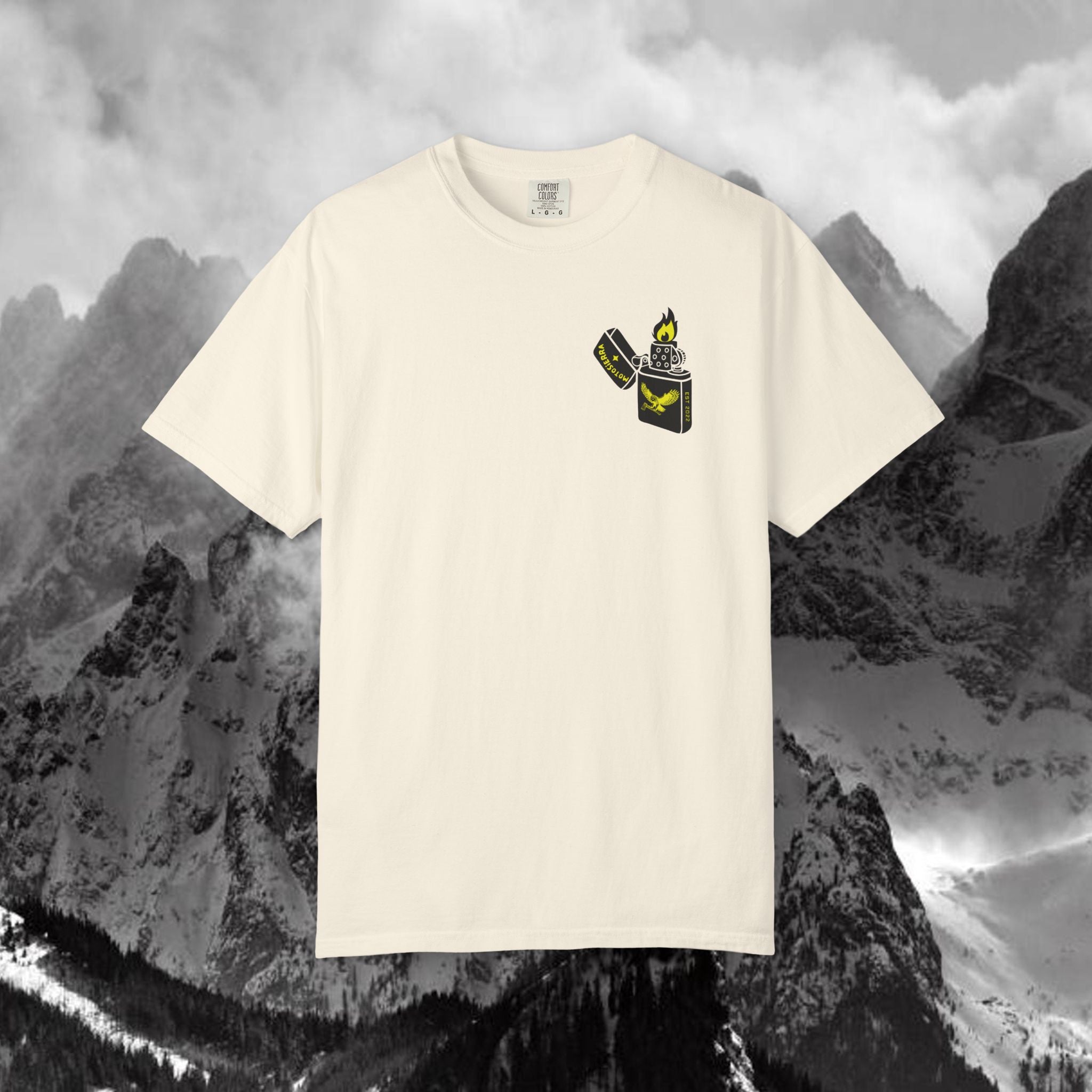 Flint Unisex Garment-Dyed T-shirt