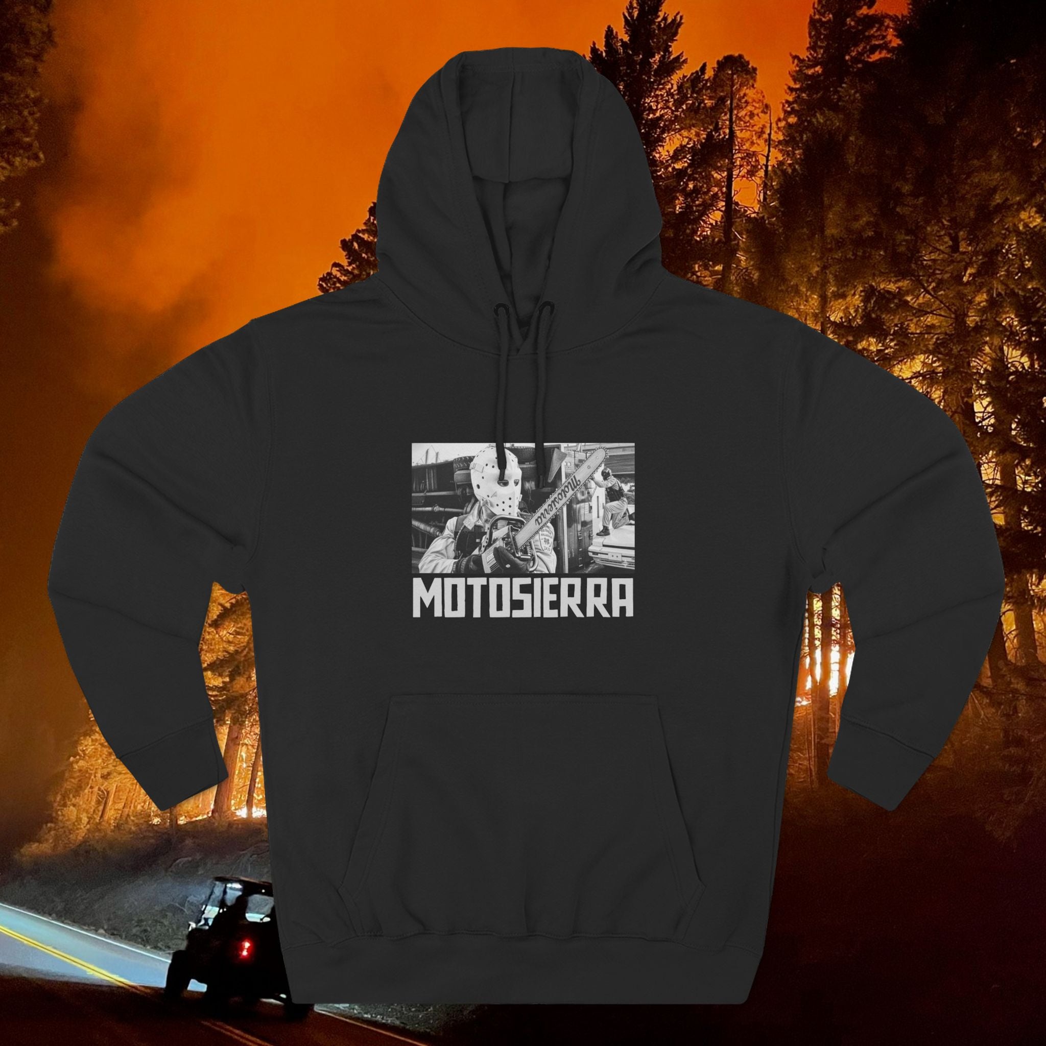 Get Rich Quick Three-Panel Fleece Hoodie