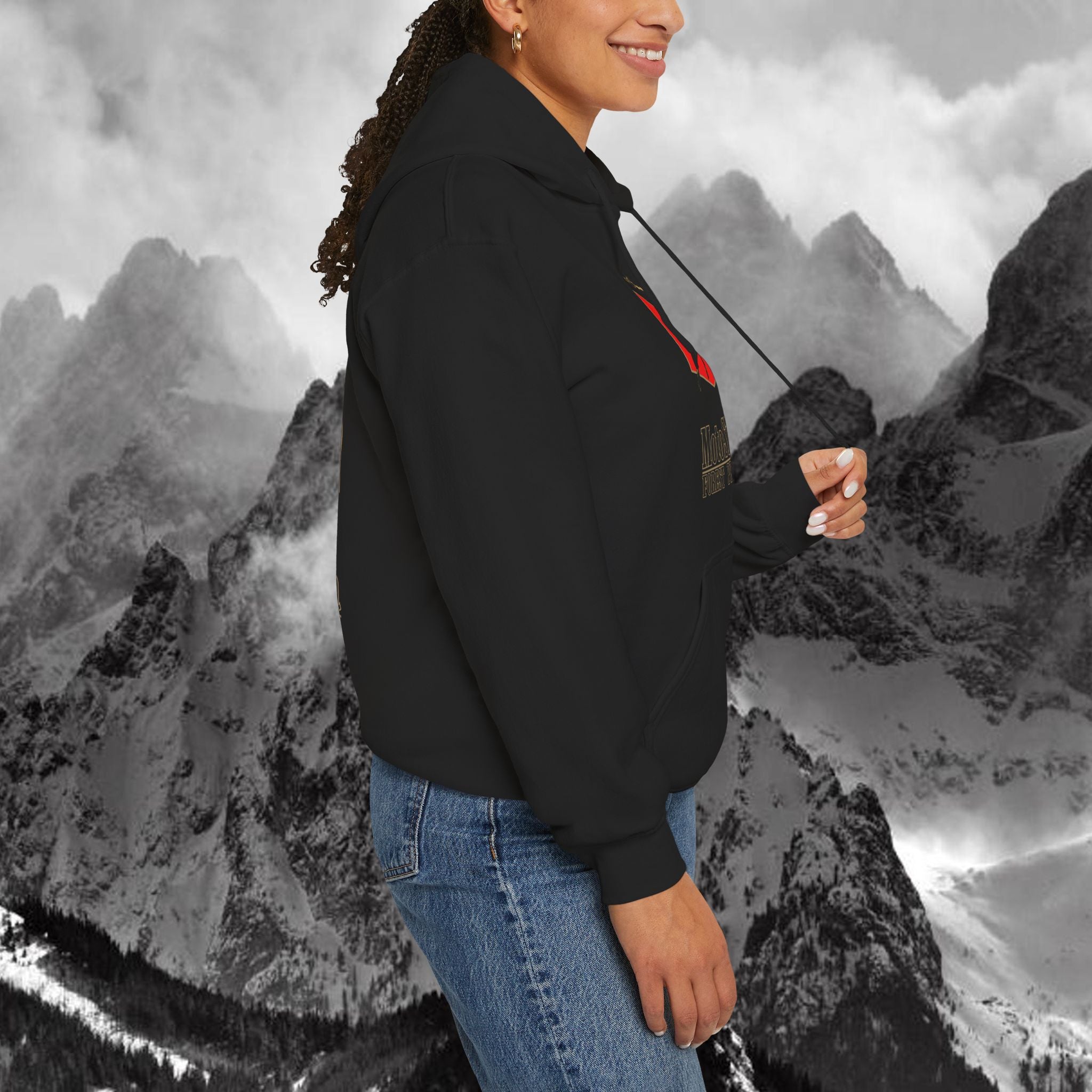 Moto Cowboy Heavy Blend Hoodie