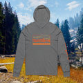 Rainier Wolf Unisex Hooded Long Sleeve Tee