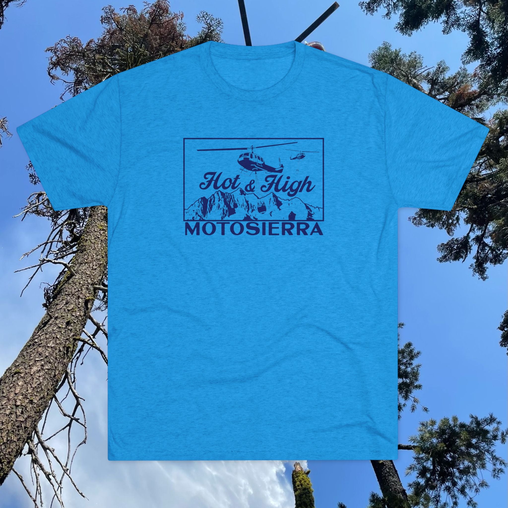 Hot & High Unisex Tri-Blend Crew Tee