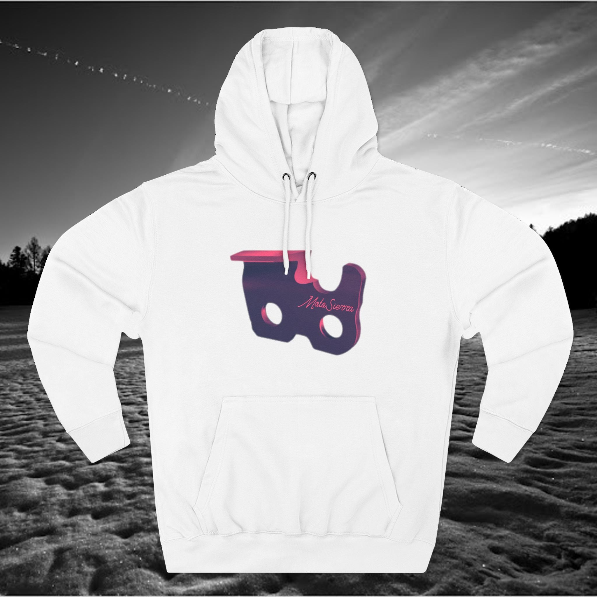 Cutter Three-Panel Fleece Hoodie