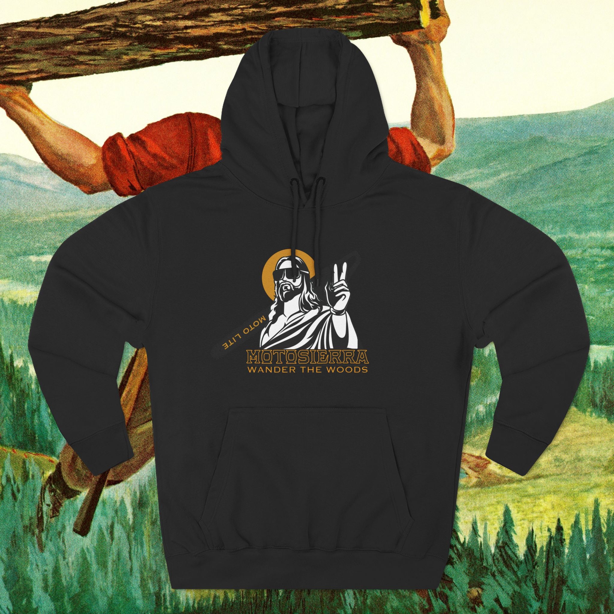 SOG Three-Panel Fleece Hoodie