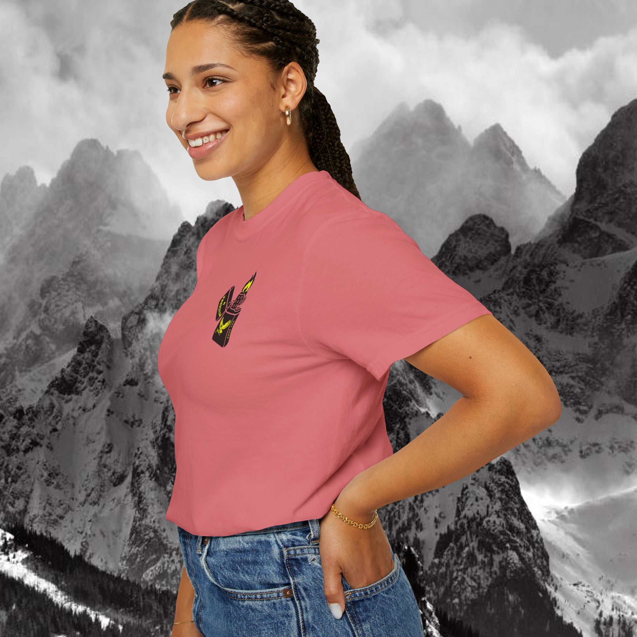Flint Unisex Garment-Dyed T-shirt