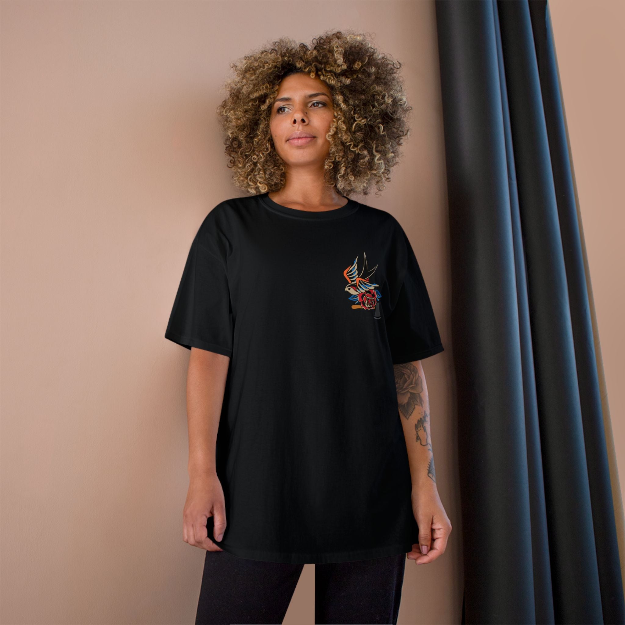 Cornell T-Shirt with Vintage Motosierra Design, Retro Graphic Tee, Unisex Champion T-Shirt
