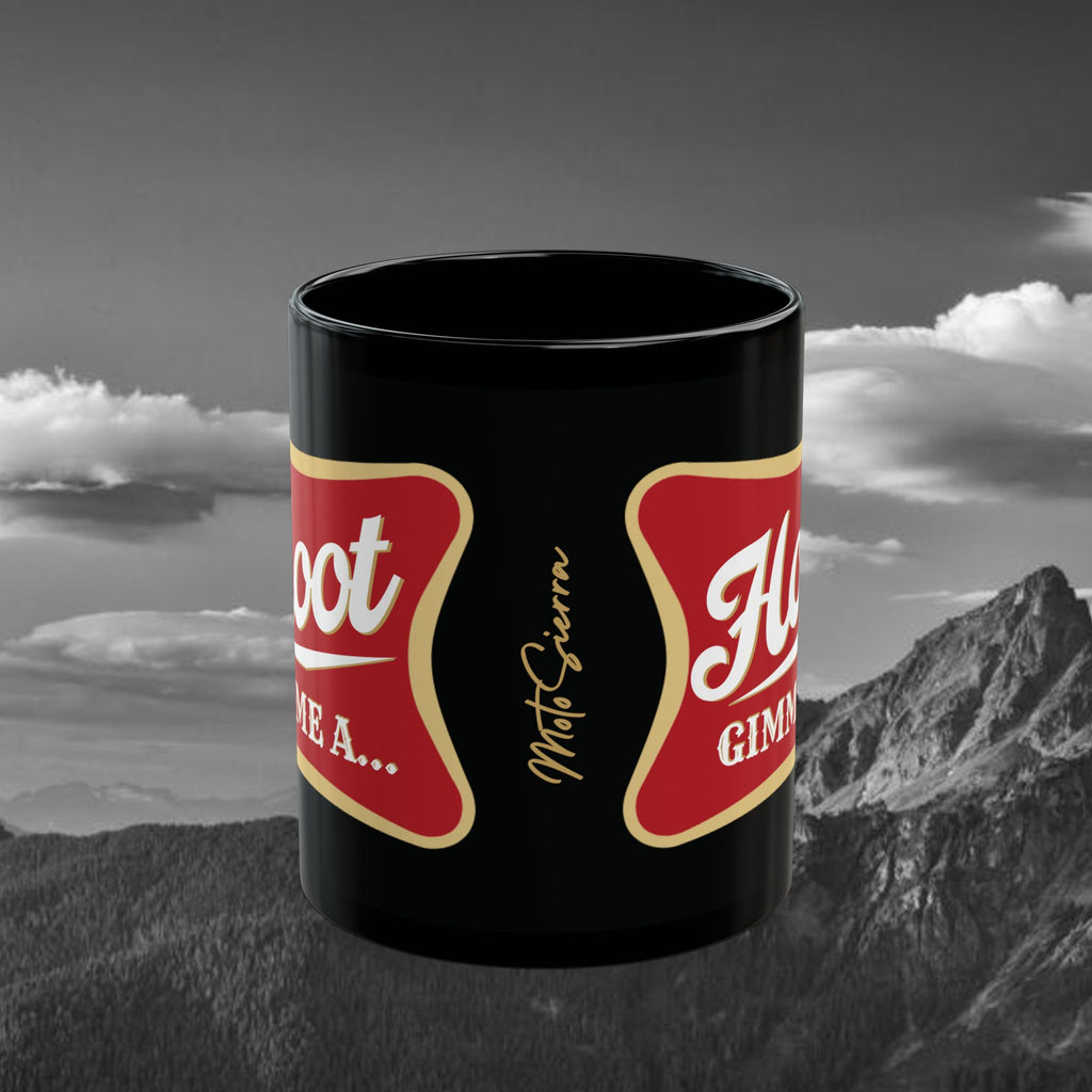 Hoot Black Mug (11oz)