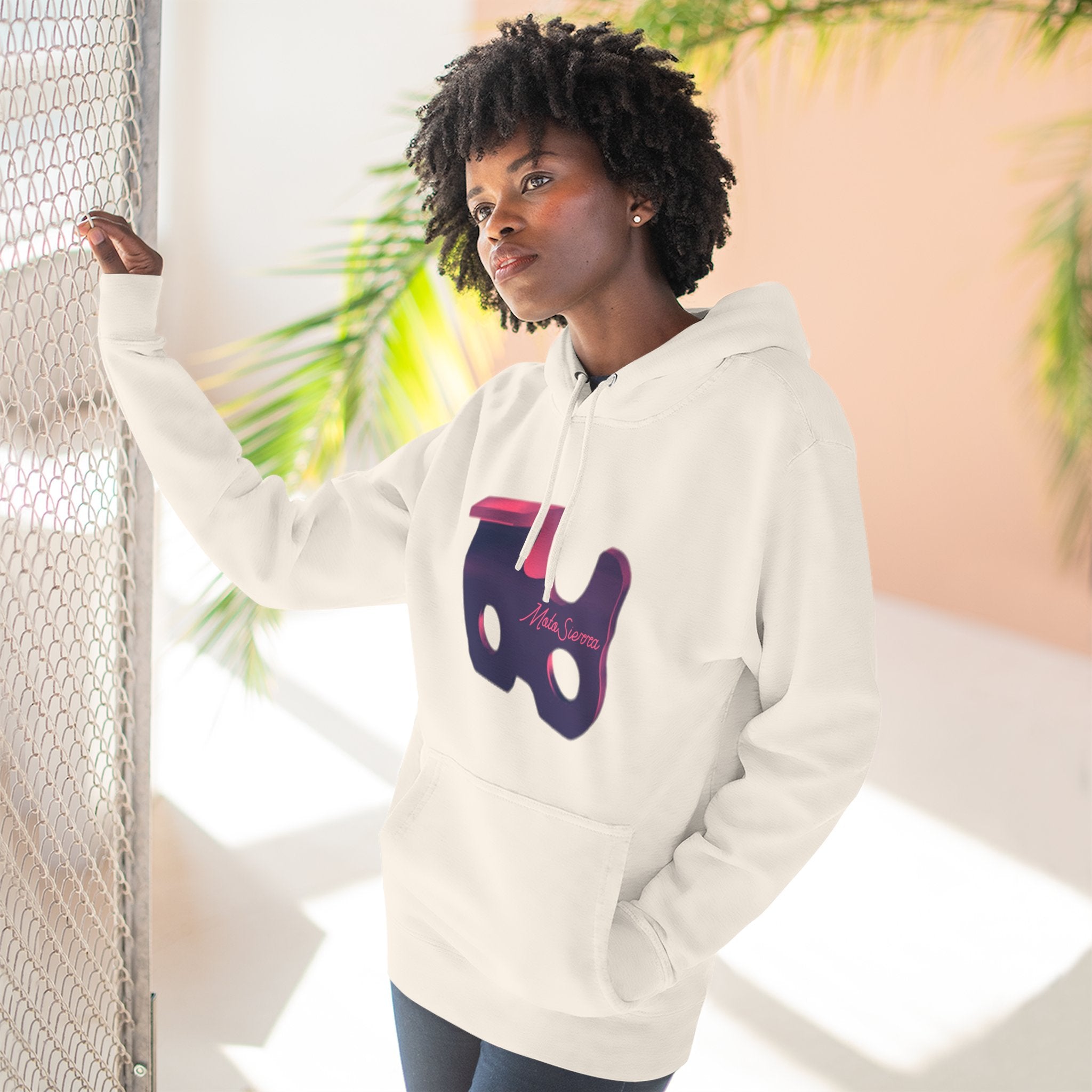 Cutter Three-Panel Fleece Hoodie