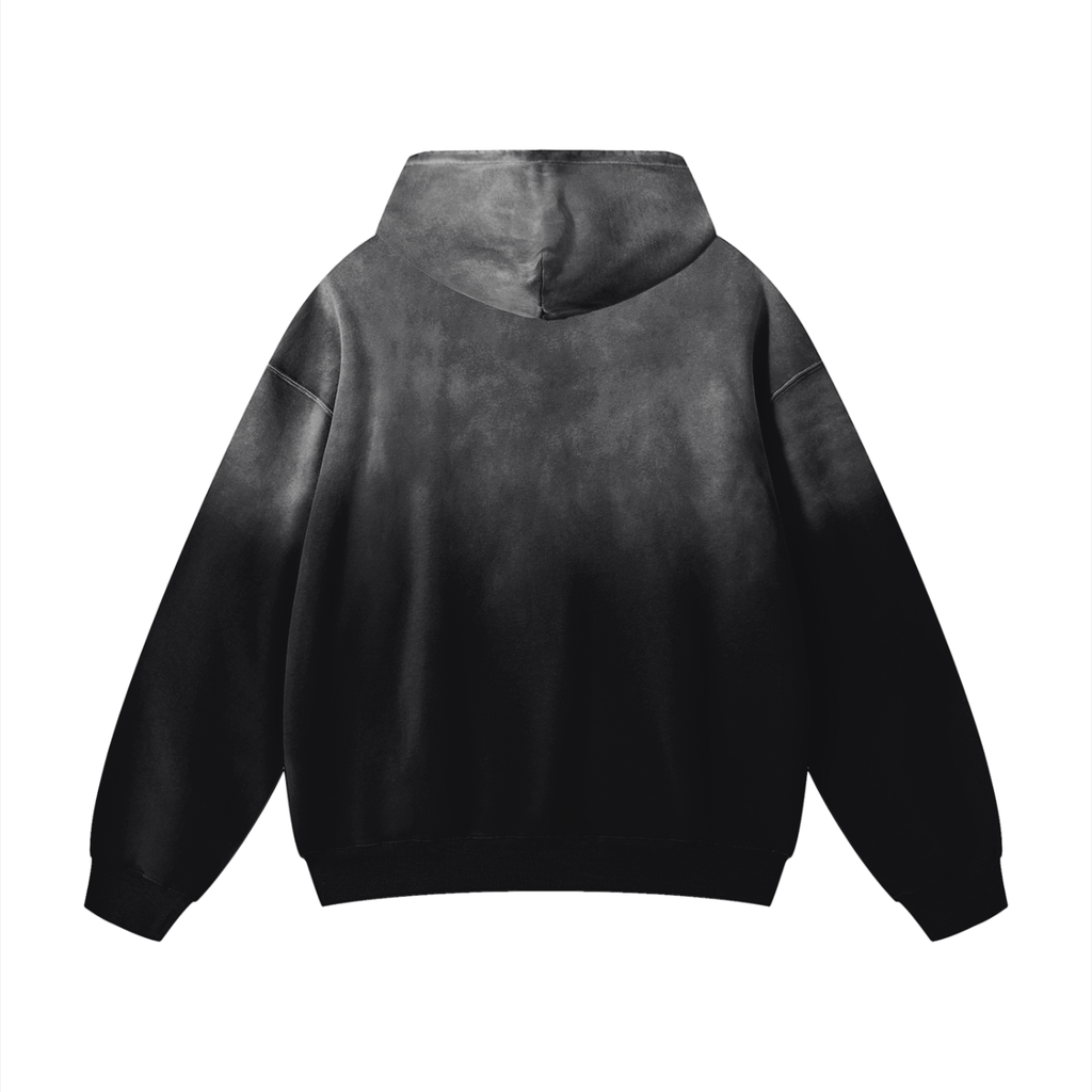 Moto Cowboy Heavyweight Sunfade Oversized Hoodie