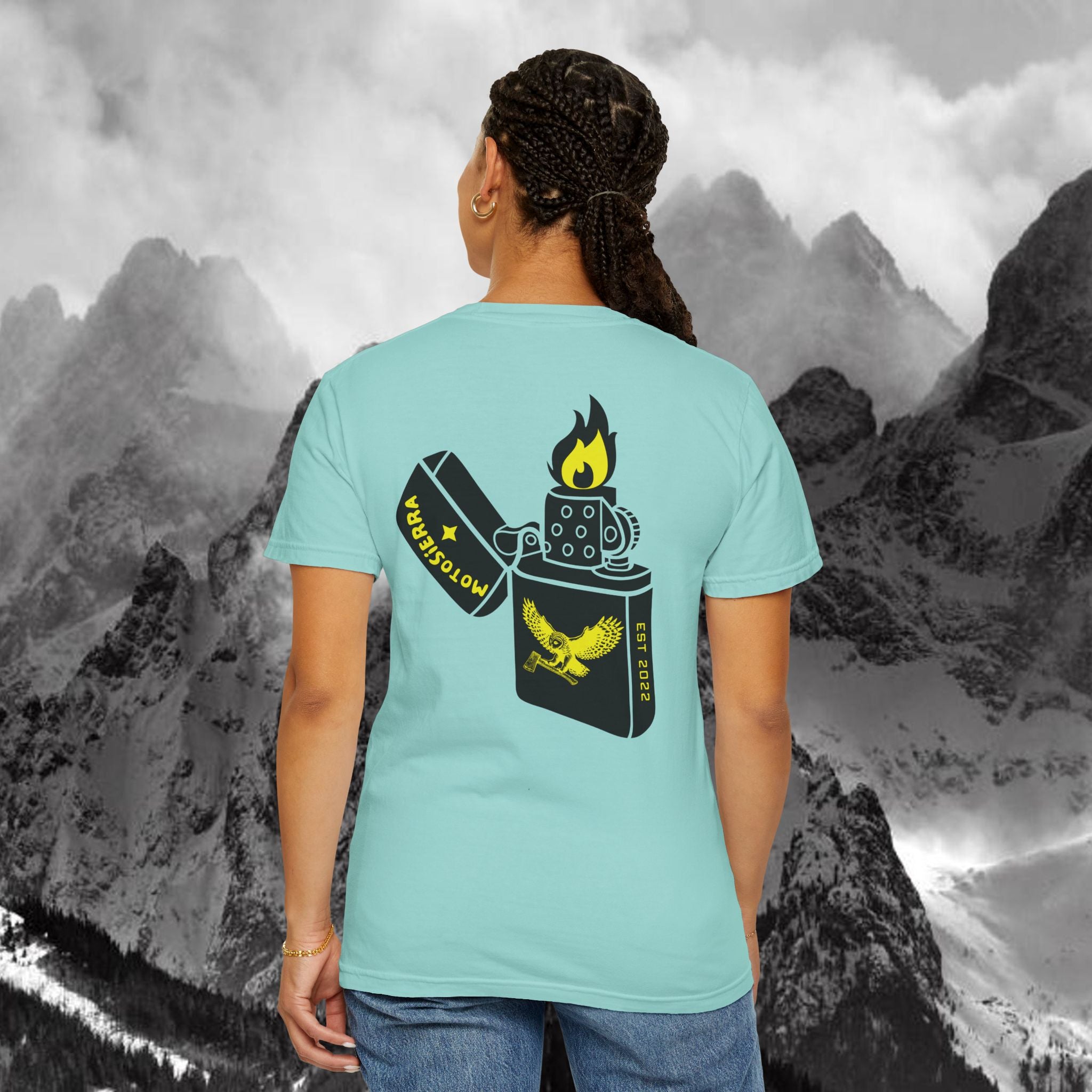 Flint Unisex Garment-Dyed T-shirt